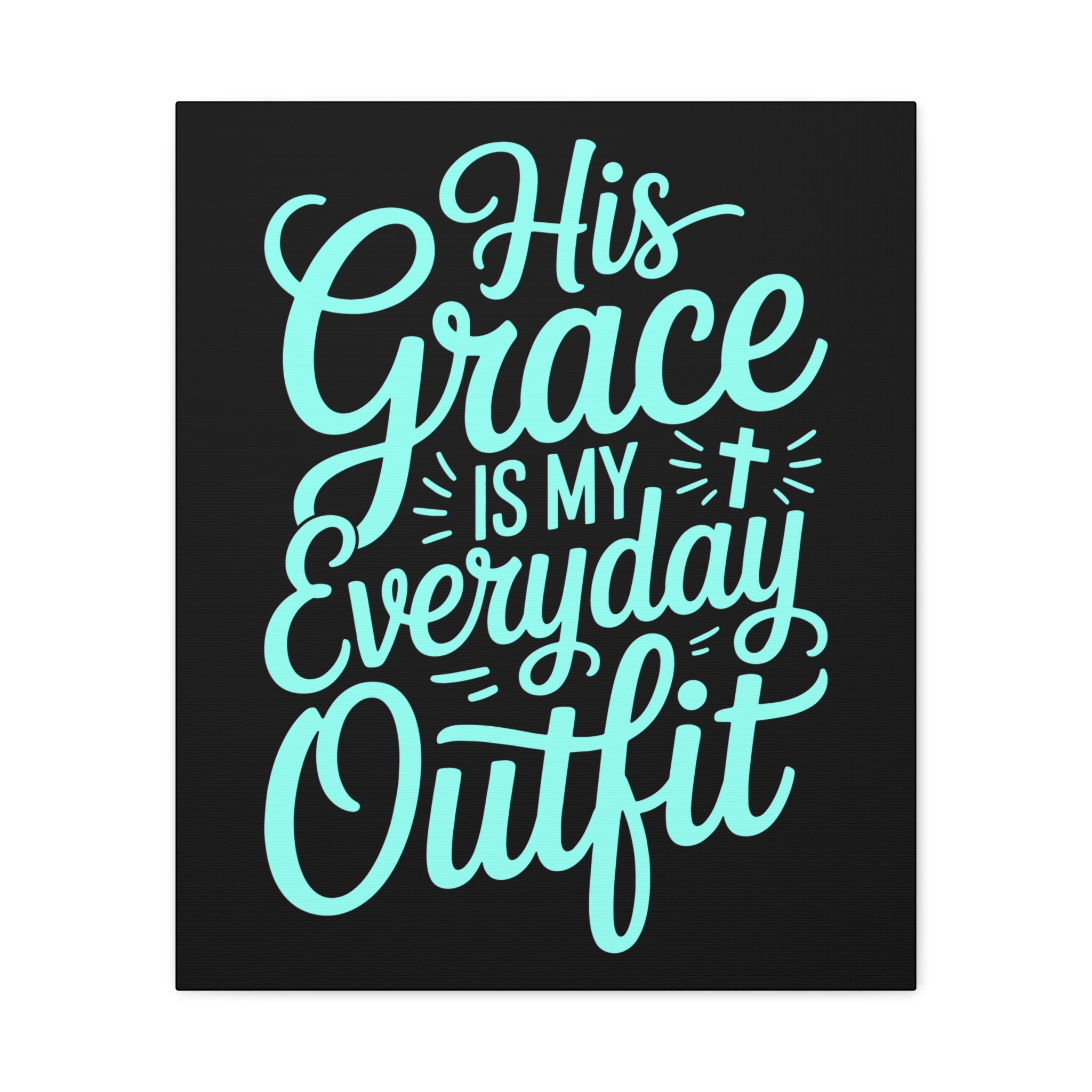 Inspirational Wall Art Canvas, Faith Decor, Religious Home Decor, Meaningful Gift, Everyday Motivation