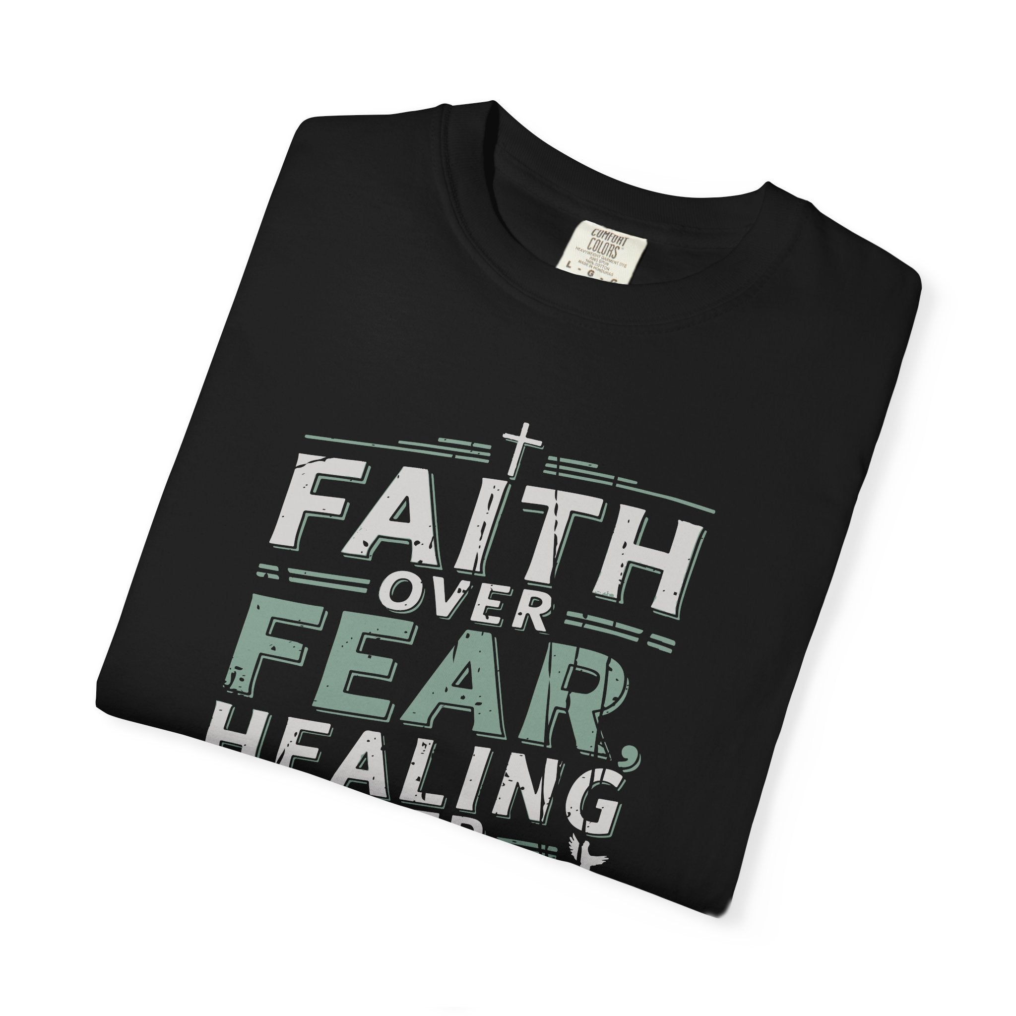 Faith Over Fear T-Shirt - Inspirational Unisex Tee