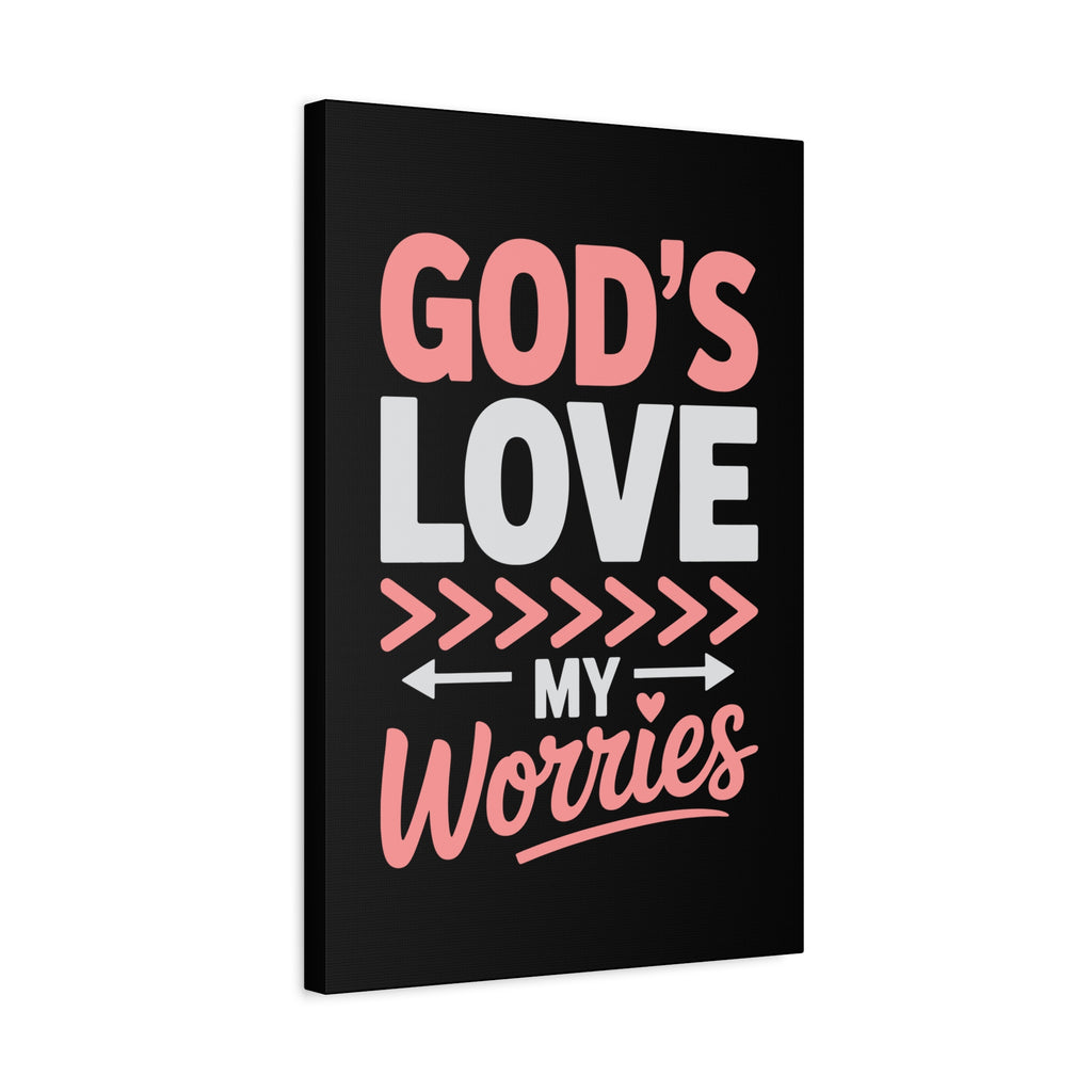 Inspirational Canvas Wall Art, Home Decor, Christian Gift, Motivational Wall Art, Stress Relief Decor, Housewarming Gift