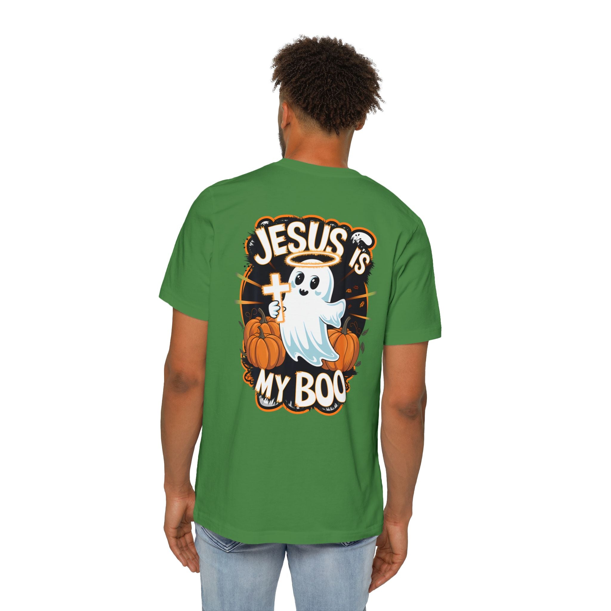 Halloween Christian Ghost T-Shirt, Boo-lieve in Jesus Shirt, Cute Halloween Apparel, Faith-Based Tee, Fall Celebration Top, Spooky [...]