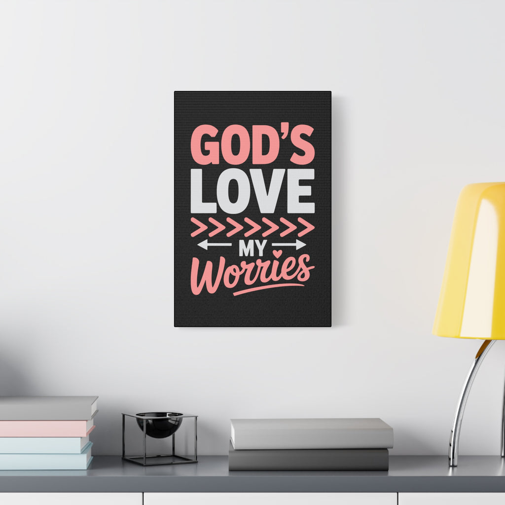 Inspirational Canvas Wall Art, Home Decor, Christian Gift, Motivational Wall Art, Stress Relief Decor, Housewarming Gift