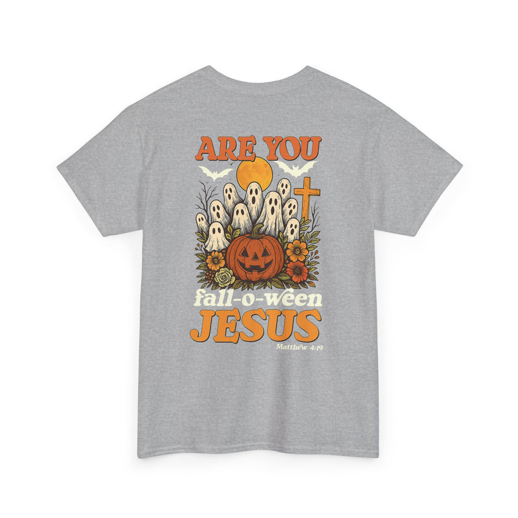 Halloween Faith Tee - Jesus is My Boo, Unisex T-Shirt for Halloween, Christian Halloween Shirt, Gift for Christian Friends, Spooky [...]
