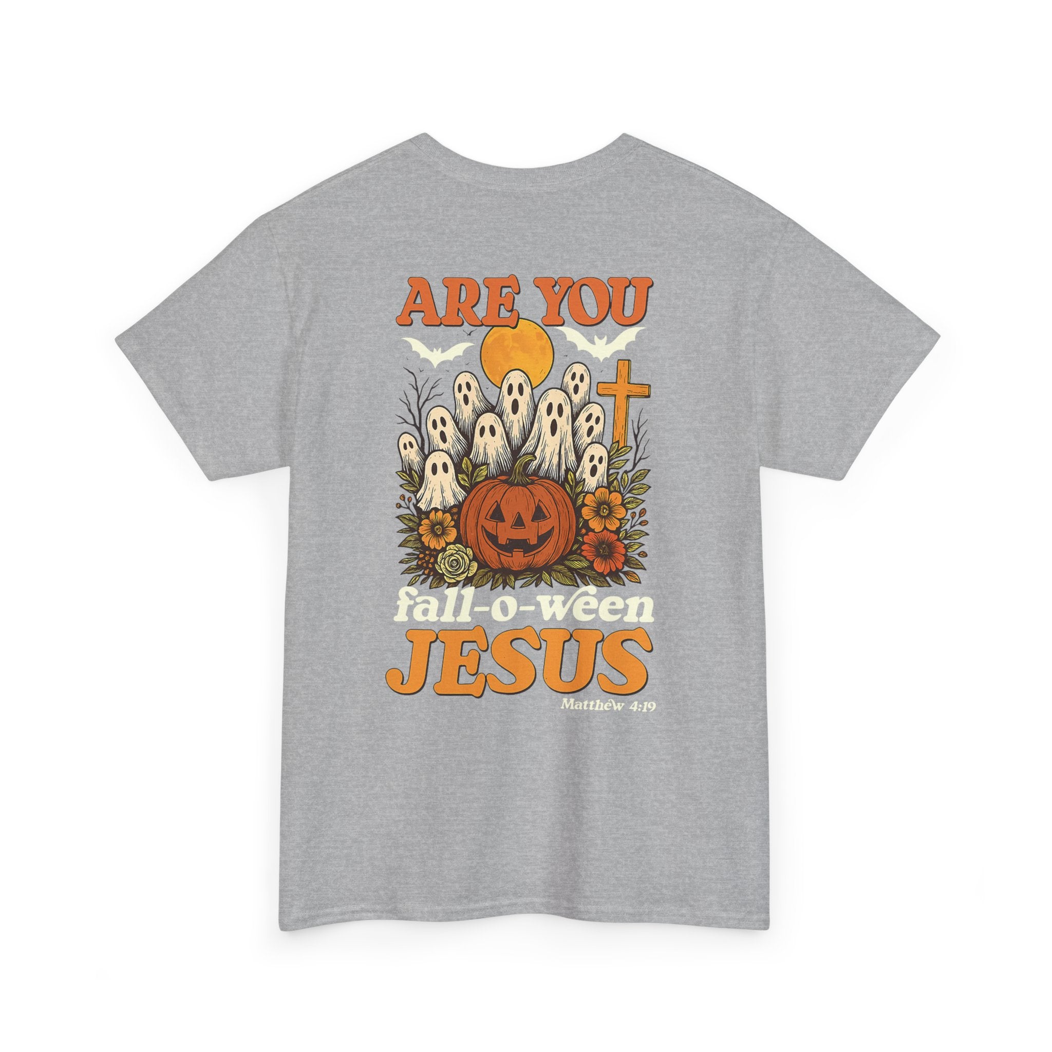 Halloween Faith Tee - Jesus is My Boo, Unisex T-Shirt for Halloween, Christian Halloween Shirt, Gift for Christian Friends, Spooky [...]