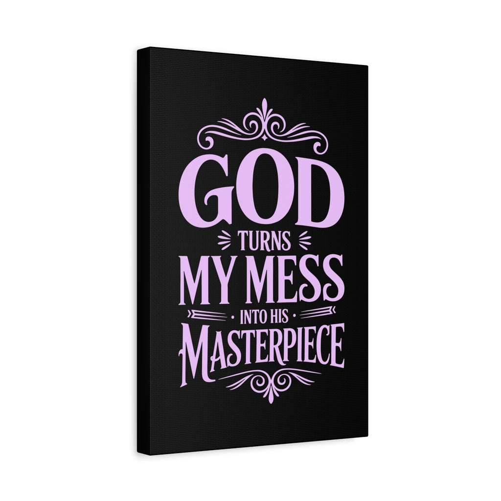 Inspirational Canvas Wall Art, Home Decor, Christian Gift, Motivational Wall Art, Faith-Based Decoration, Room Aesthetic, Gift for Her