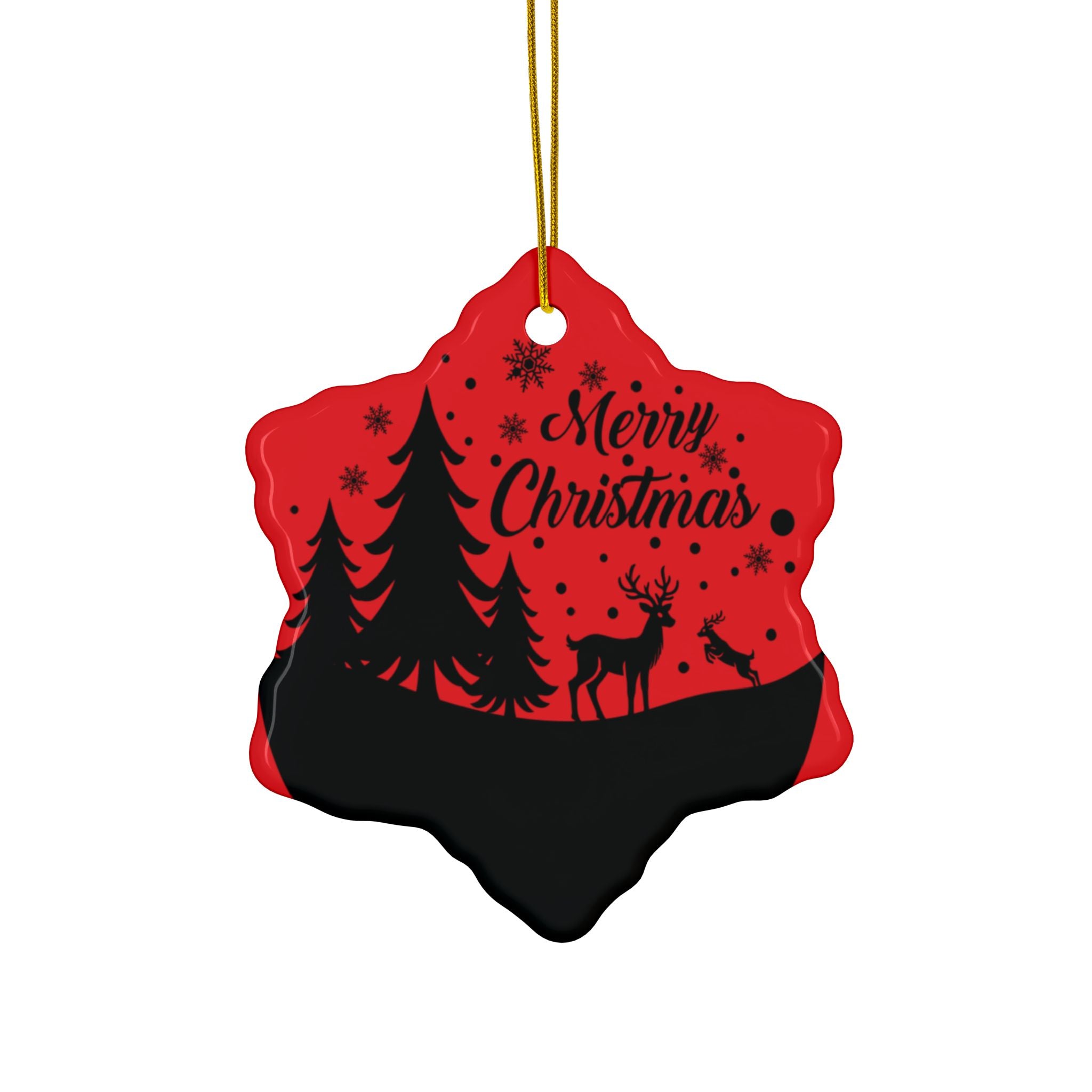 Merry Christmas Ceramic Ornaments, Festive Holiday Decor, 2-Side Print, Perfect for Tree or Gift, Holiday Gift Tags, Christmas [...]