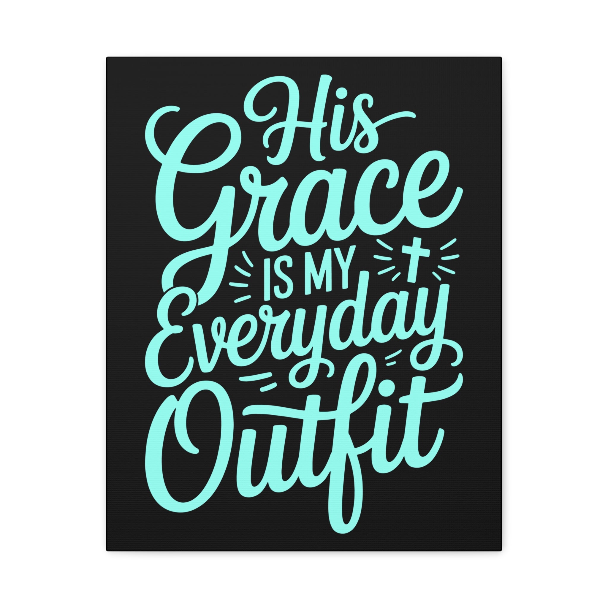 Inspirational Wall Art Canvas, Faith Decor, Religious Home Decor, Meaningful Gift, Everyday Motivation