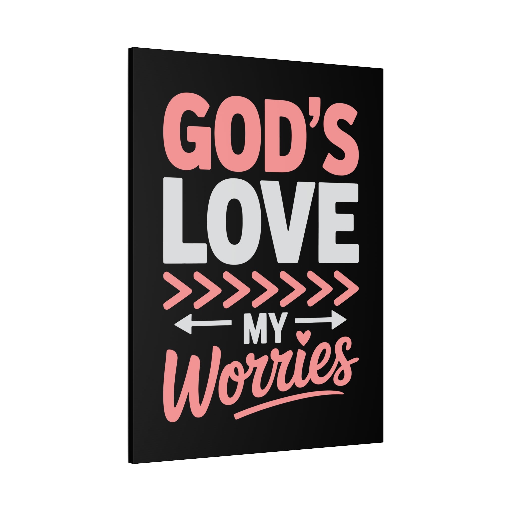 Inspirational Canvas Wall Art, Home Decor, Christian Gift, Motivational Wall Art, Stress Relief Decor, Housewarming Gift