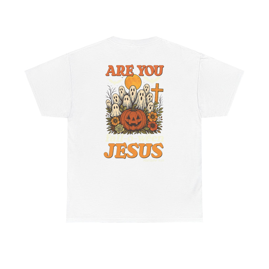 Halloween Faith Tee - Jesus is My Boo, Unisex T-Shirt for Halloween, Christian Halloween Shirt, Gift for Christian Friends, Spooky [...]