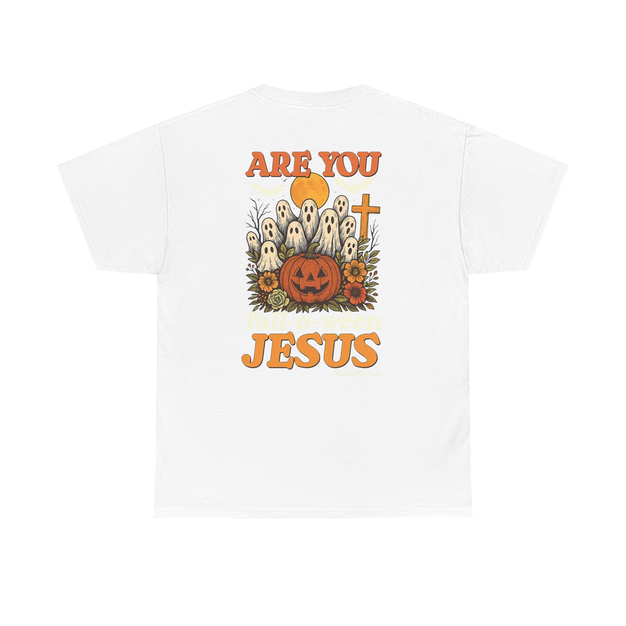 Halloween Faith Tee - Jesus is My Boo, Unisex T-Shirt for Halloween, Christian Halloween Shirt, Gift for Christian Friends, Spooky [...]