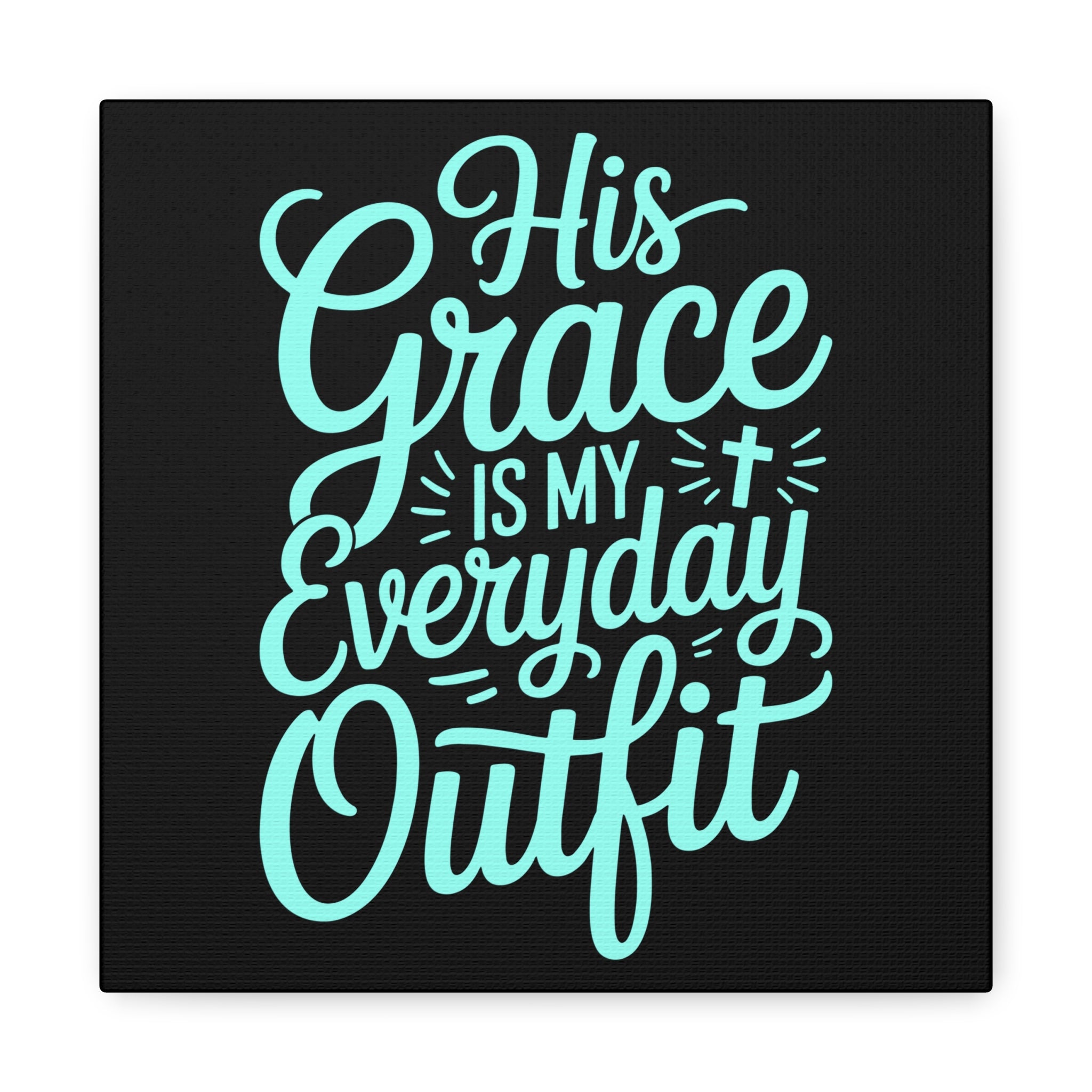 Inspirational Wall Art Canvas, Faith Decor, Religious Home Decor, Meaningful Gift, Everyday Motivation