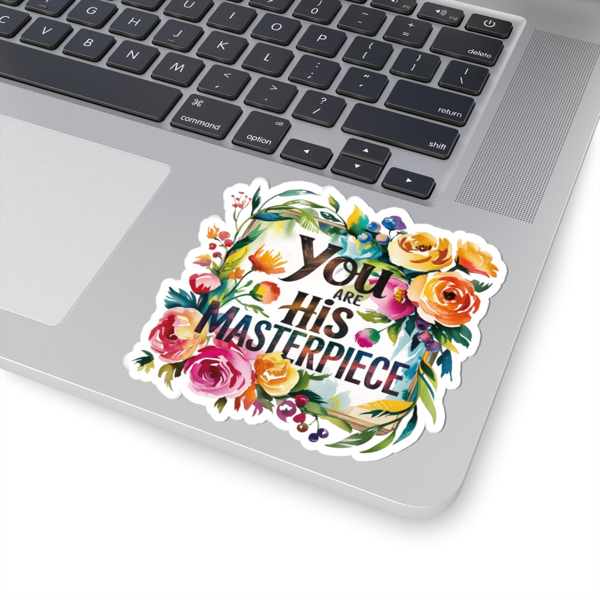 Inspirational Floral Kiss-Cut Stickers - Decorate, Gift, and Inspire - Perfect for Journals, Laptops, and Motivation