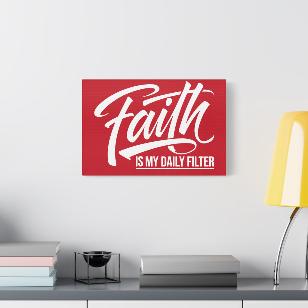 Copy of Inspirational Canvas Wall Art, Faith Quote Decor, Motivational Home Decor, Gray Wall Hanging, Gift for Faith Lovers