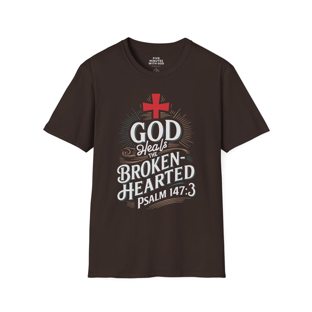 God Heals the Broken‑Hearted T‑Shirt
