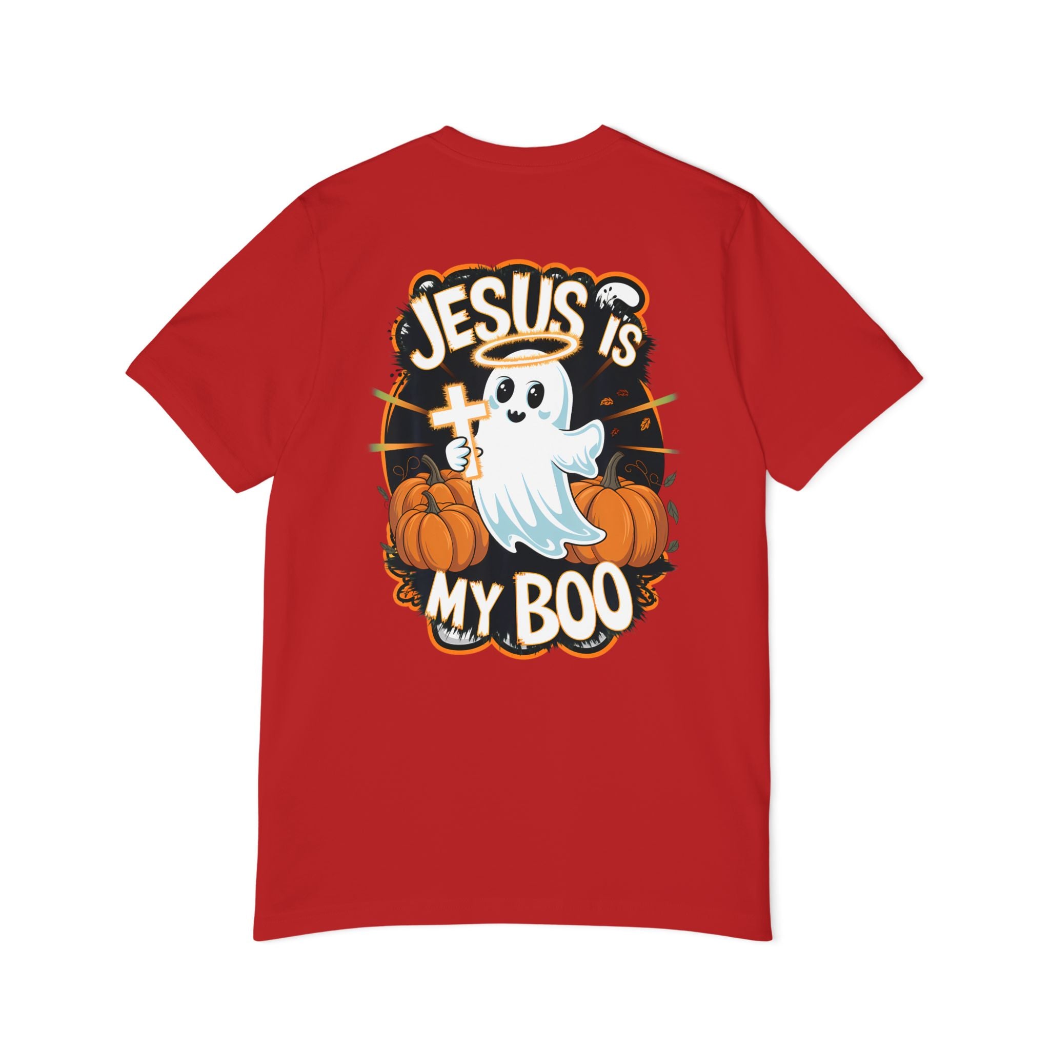 Halloween Christian Ghost T-Shirt, Boo-lieve in Jesus Shirt, Cute Halloween Apparel, Faith-Based Tee, Fall Celebration Top, Spooky [...]