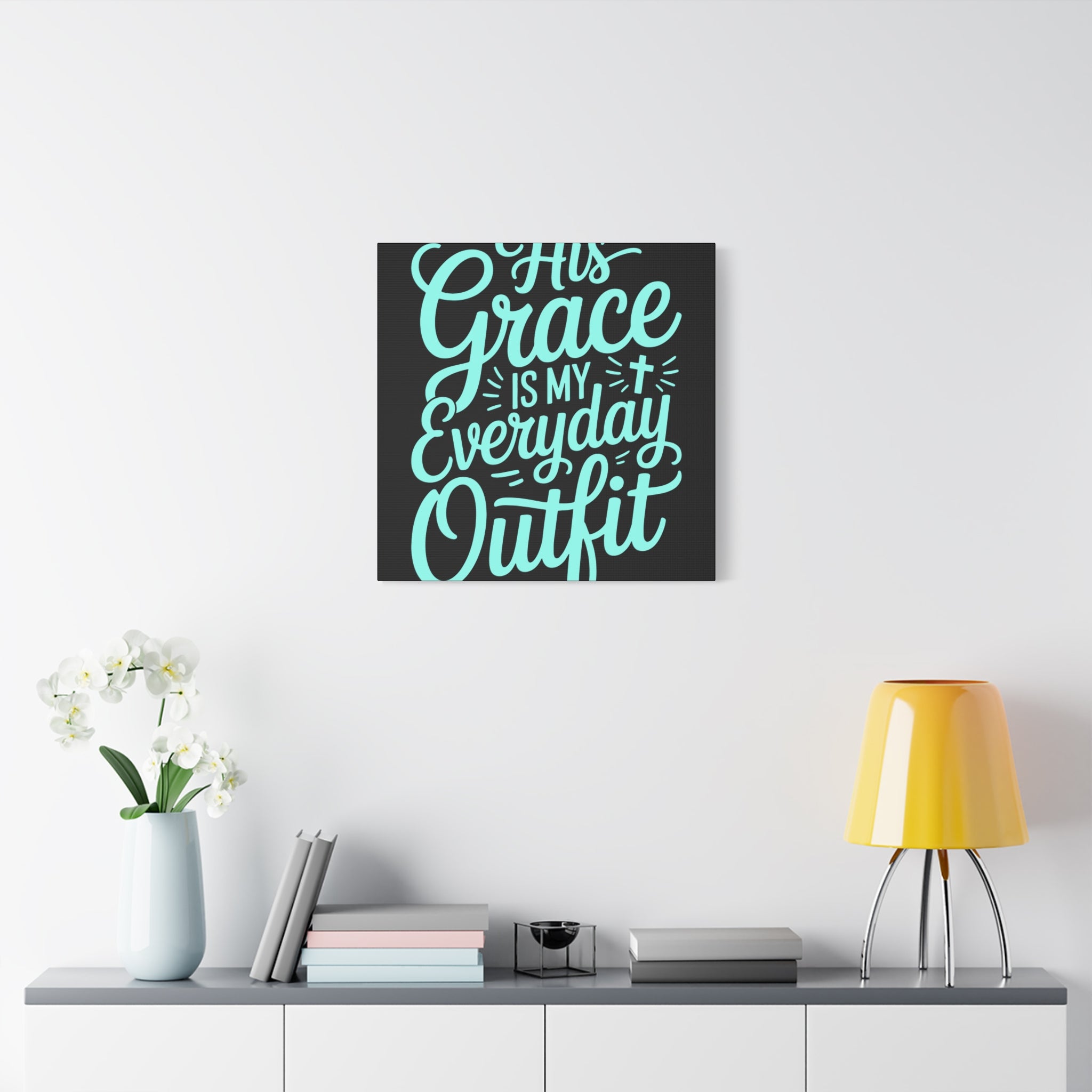 Inspirational Wall Art Canvas, Faith Decor, Religious Home Decor, Meaningful Gift, Everyday Motivation