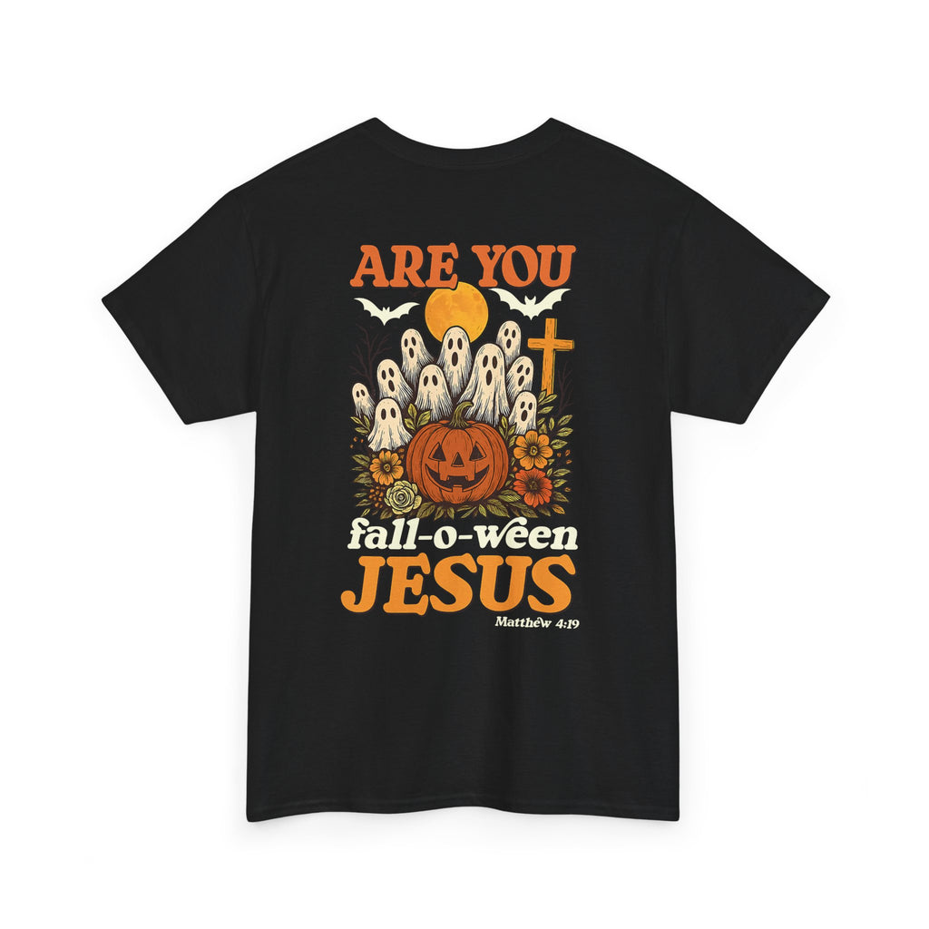 Halloween Faith Tee - Jesus is My Boo, Unisex T-Shirt for Halloween, Christian Halloween Shirt, Gift for Christian Friends, Spooky [...]