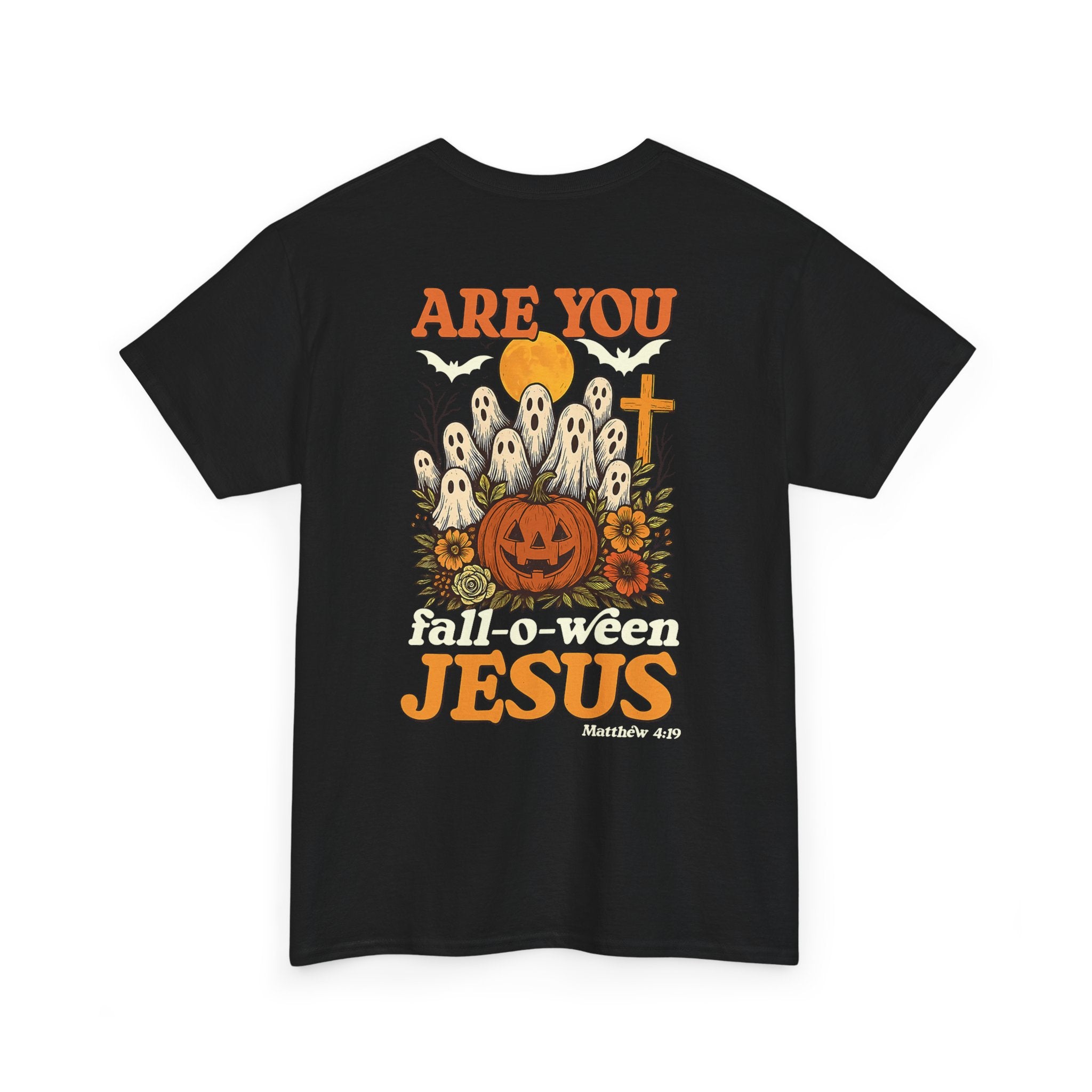 Halloween Faith Tee - Jesus is My Boo, Unisex T-Shirt for Halloween, Christian Halloween Shirt, Gift for Christian Friends, Spooky [...]