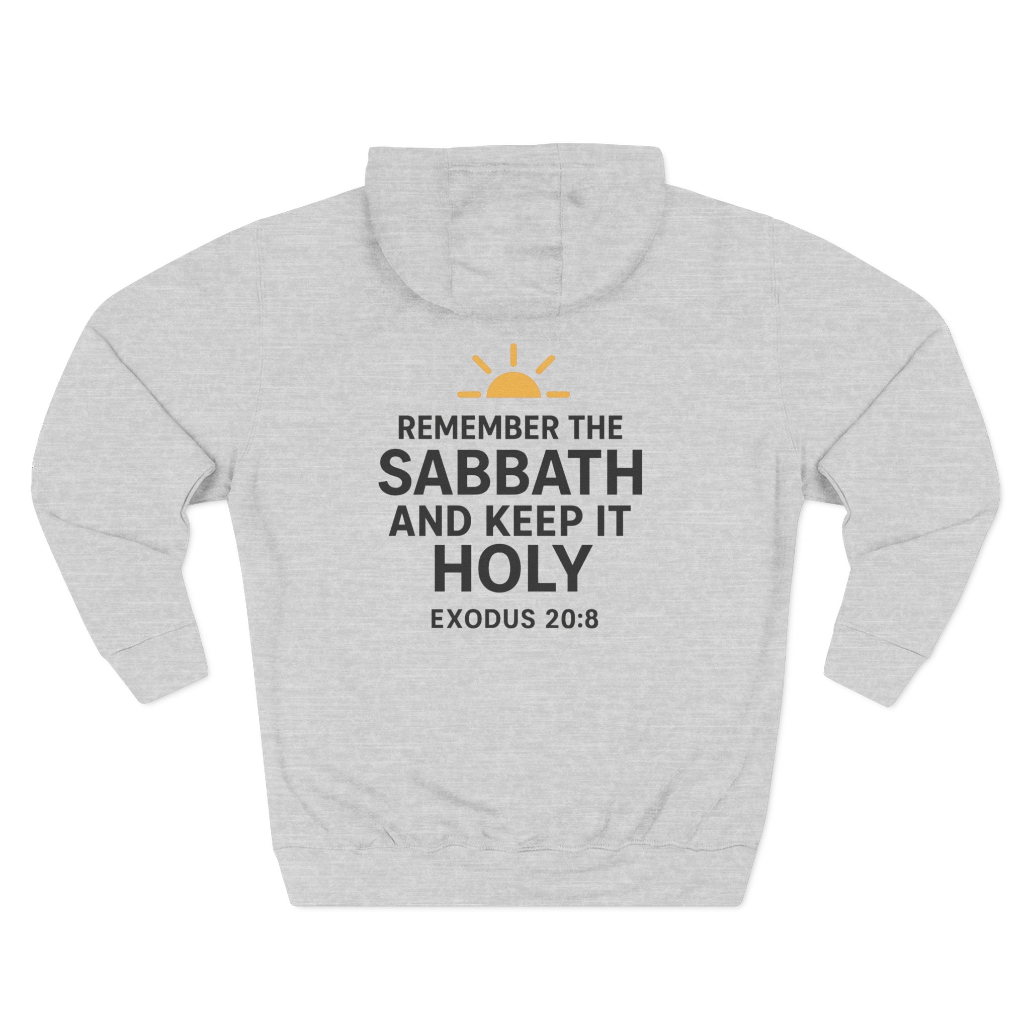 Sabbath Mode Fleece Hoodie | Faith Apparel, Religious Gift, Comfortable Hoodie, Cozy Wear, Spiritual Fashion