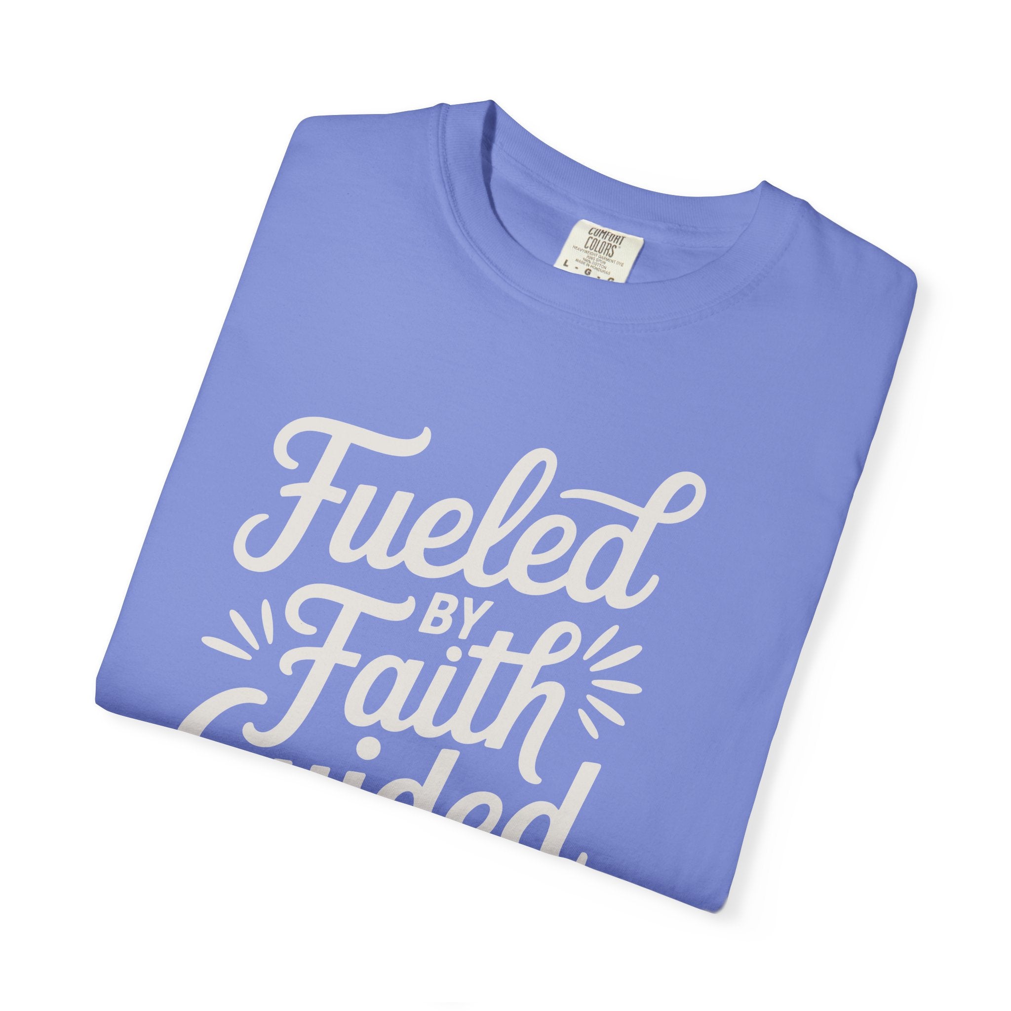 Fueled By Faith Guided By Grace Motivational Apparel