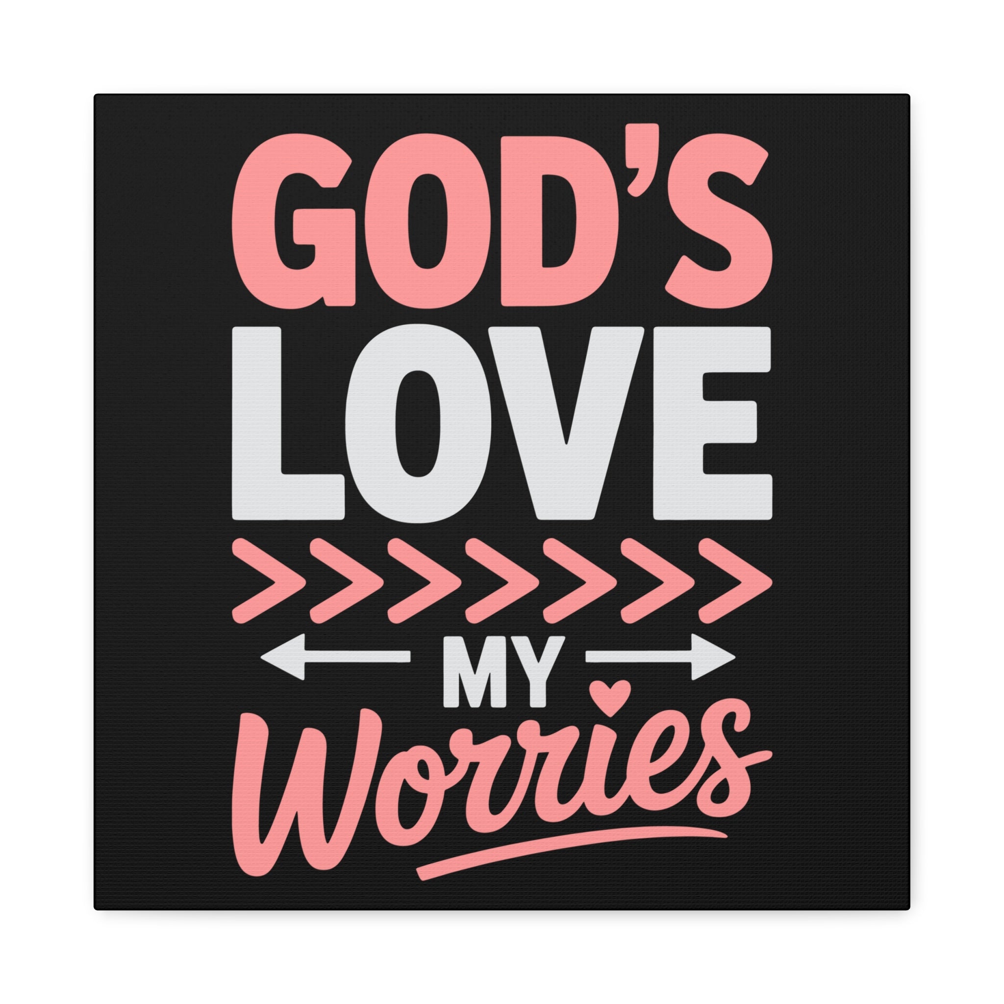 Inspirational Canvas Wall Art, Home Decor, Christian Gift, Motivational Wall Art, Stress Relief Decor, Housewarming Gift
