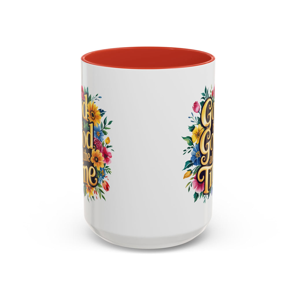 Floral Inspirational Coffee Mug - Perfect for Gifts and Home Decor, God is Good All the Time, Faith Mug, Christian Gift, Motivational [...]
