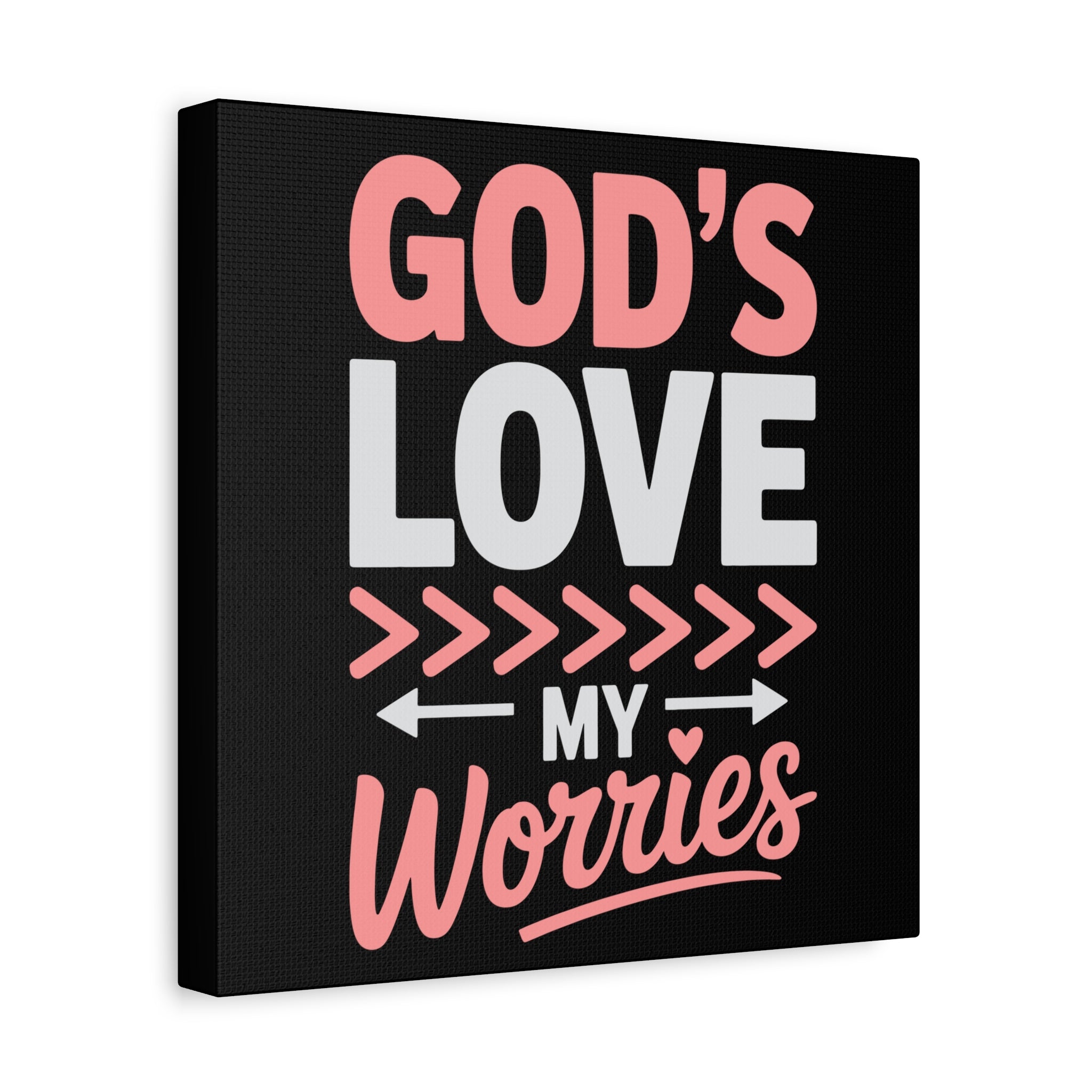 Inspirational Canvas Wall Art, Home Decor, Christian Gift, Motivational Wall Art, Stress Relief Decor, Housewarming Gift