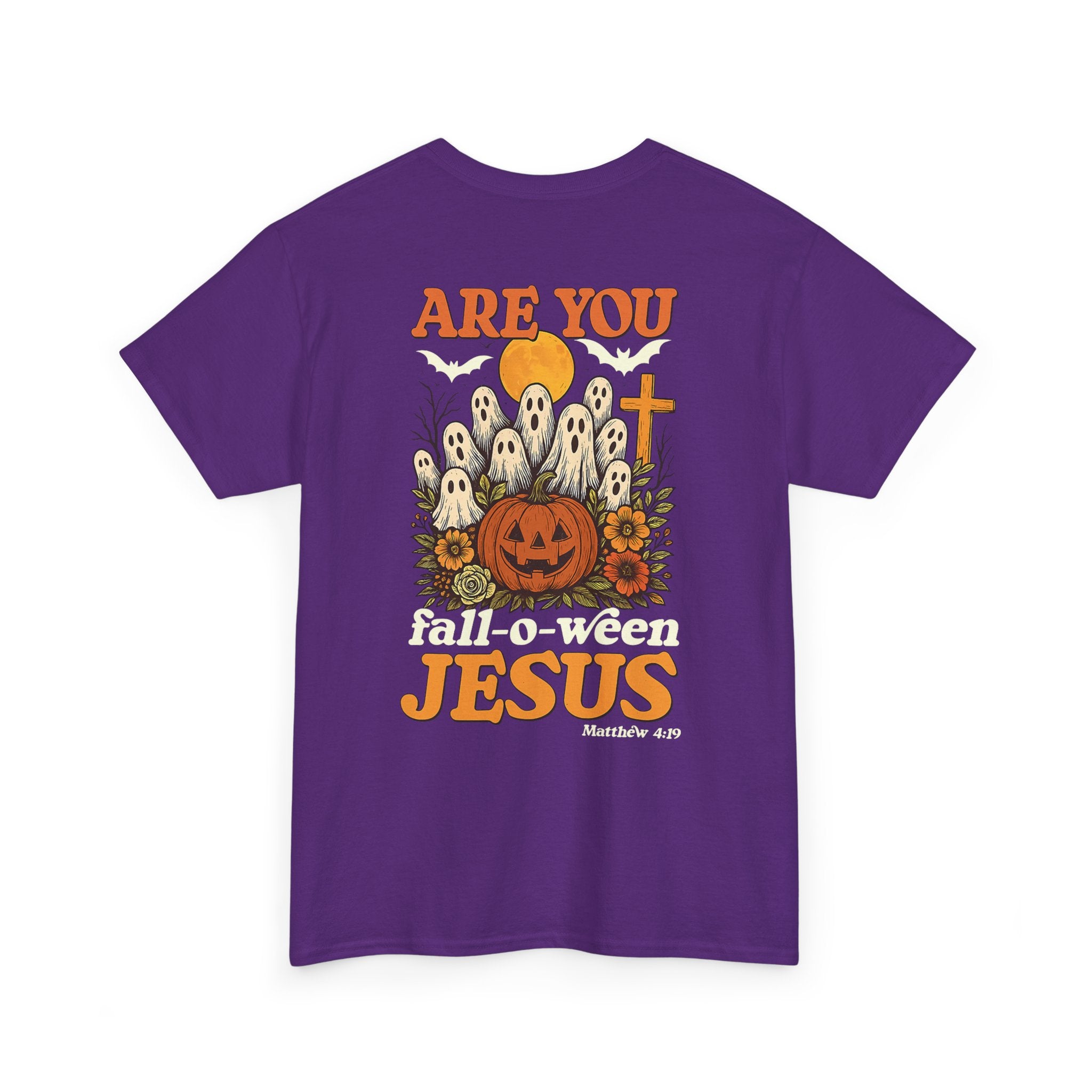 Halloween Faith Tee - Jesus is My Boo, Unisex T-Shirt for Halloween, Christian Halloween Shirt, Gift for Christian Friends, Spooky [...]