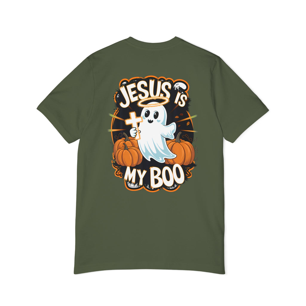 Halloween Christian Ghost T-Shirt, Boo-lieve in Jesus Shirt, Cute Halloween Apparel, Faith-Based Tee, Fall Celebration Top, Spooky [...]
