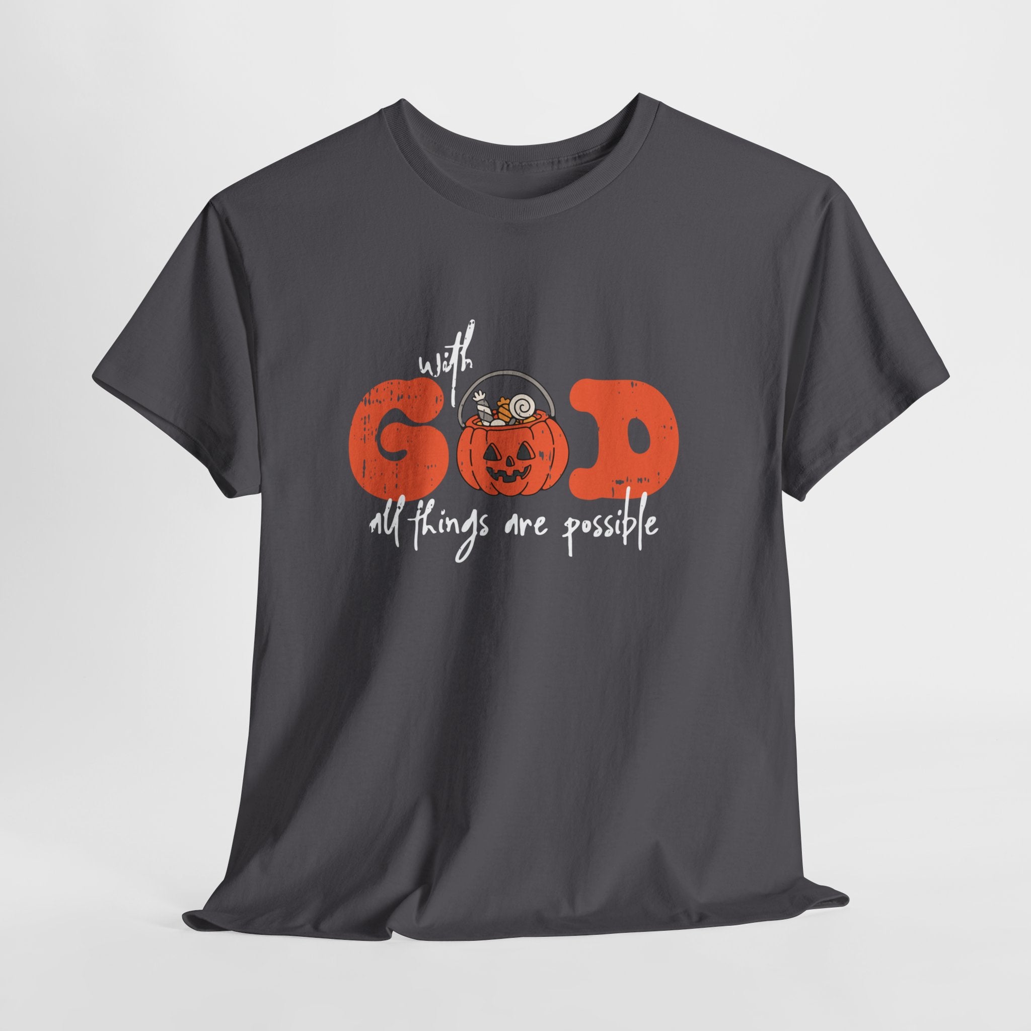 Faith-Inspired Unisex Tee - God All Things Are Possible Shirt