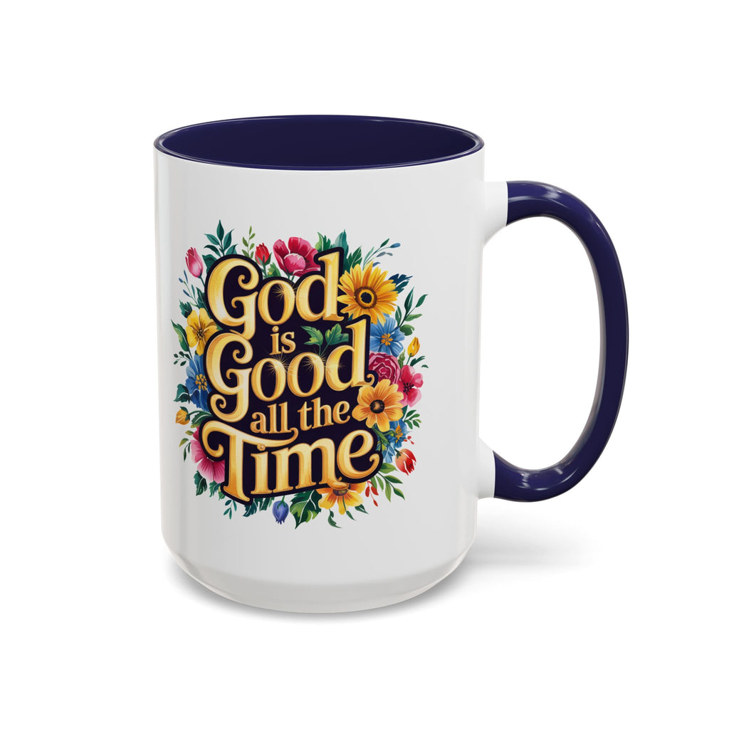 Floral Inspirational Coffee Mug - Perfect for Gifts and Home Decor, God is Good All the Time, Faith Mug, Christian Gift, Motivational [...]