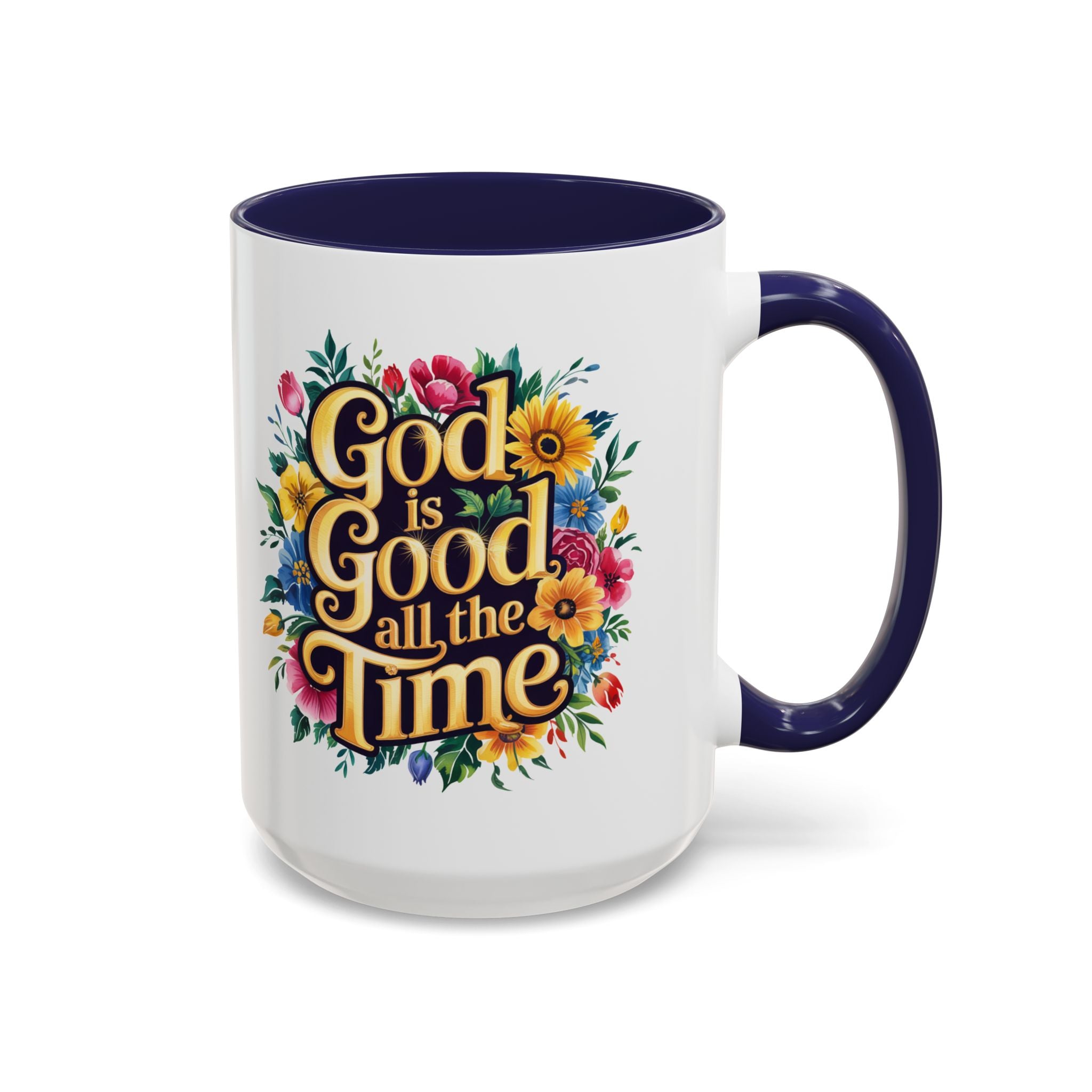 Floral Inspirational Coffee Mug - Perfect for Gifts and Home Decor, God is Good All the Time, Faith Mug, Christian Gift, Motivational [...]