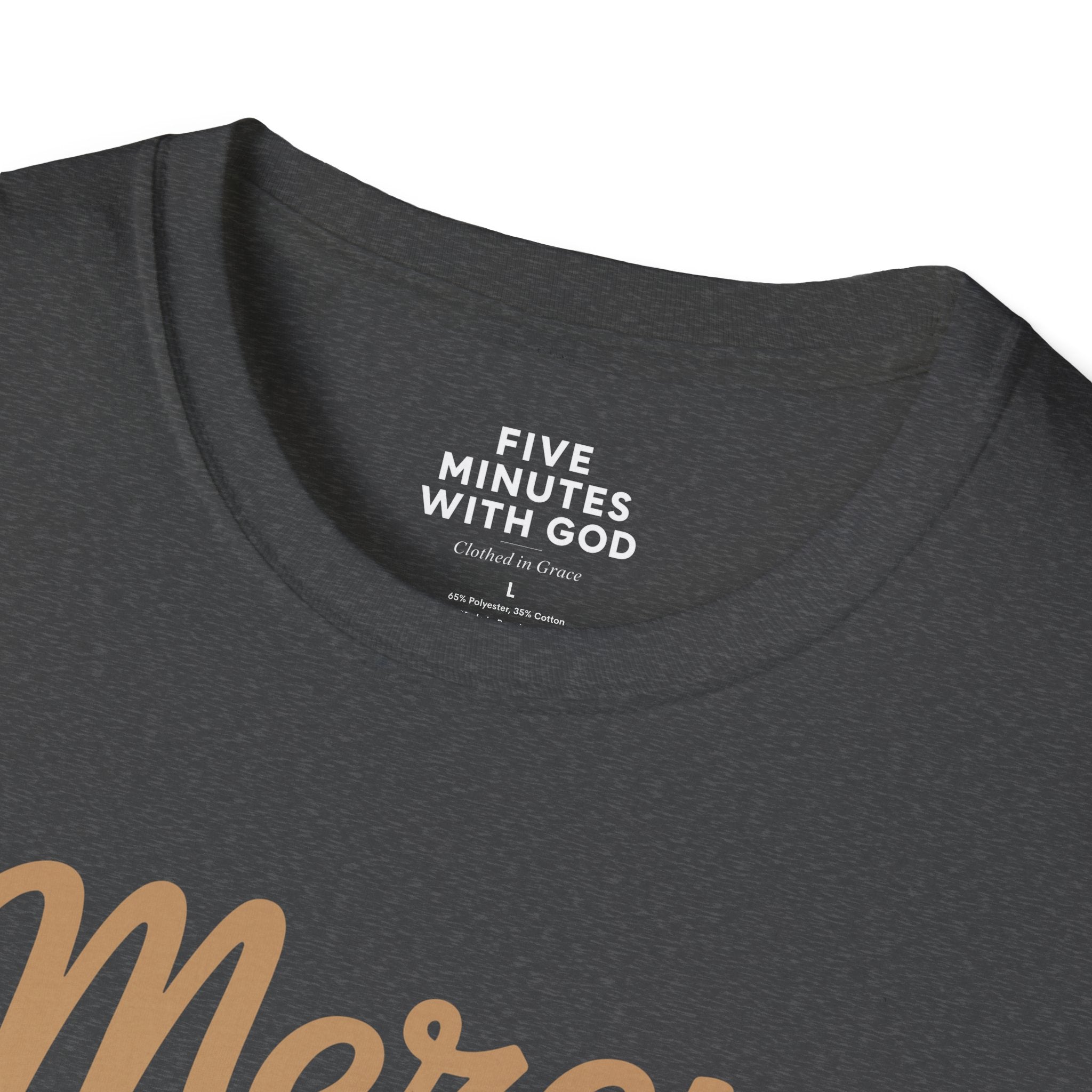 Mercy Is My Morning Coffee T-shirt