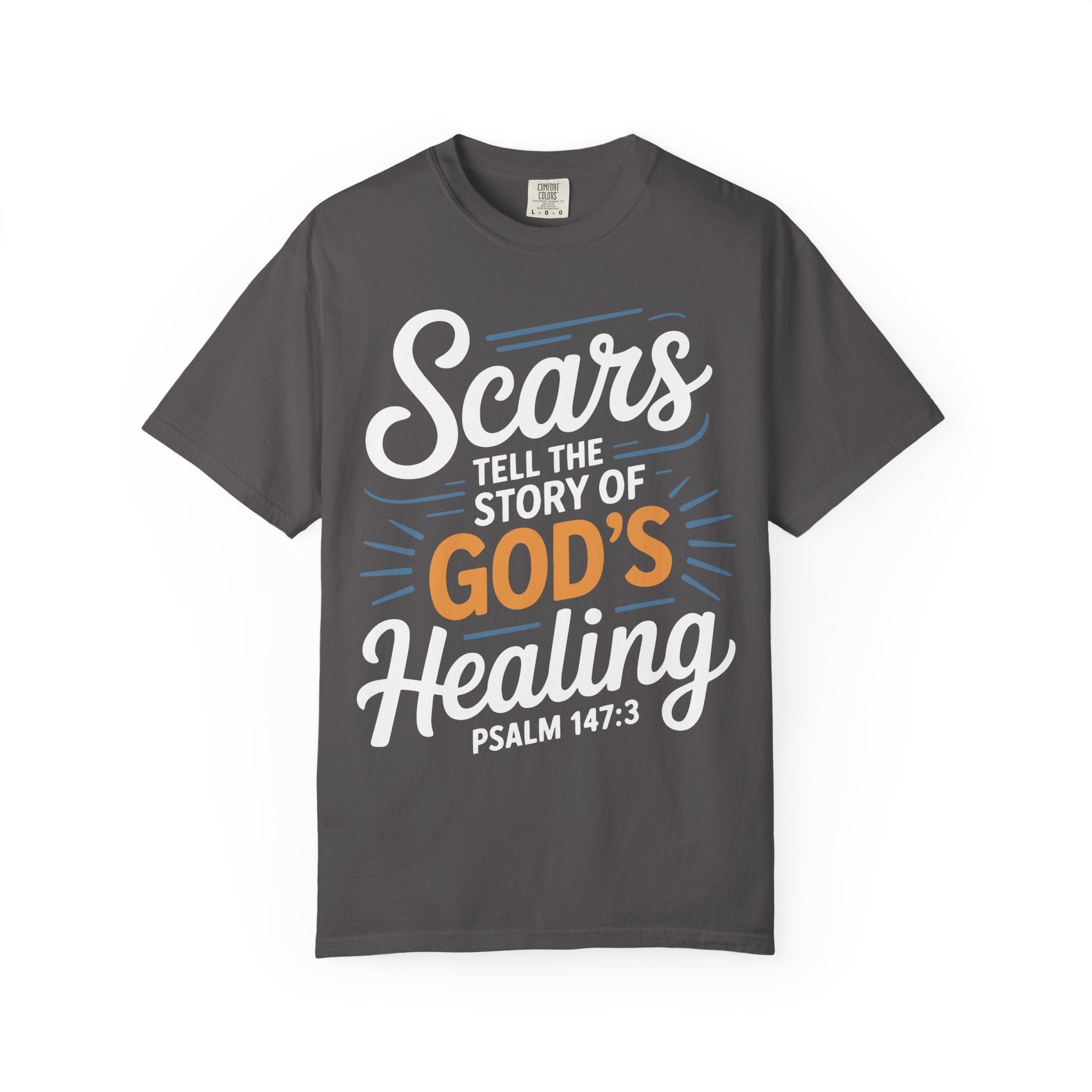 Healing Message Unisex T-Shirt - Scars Tell the Story of God's Healing