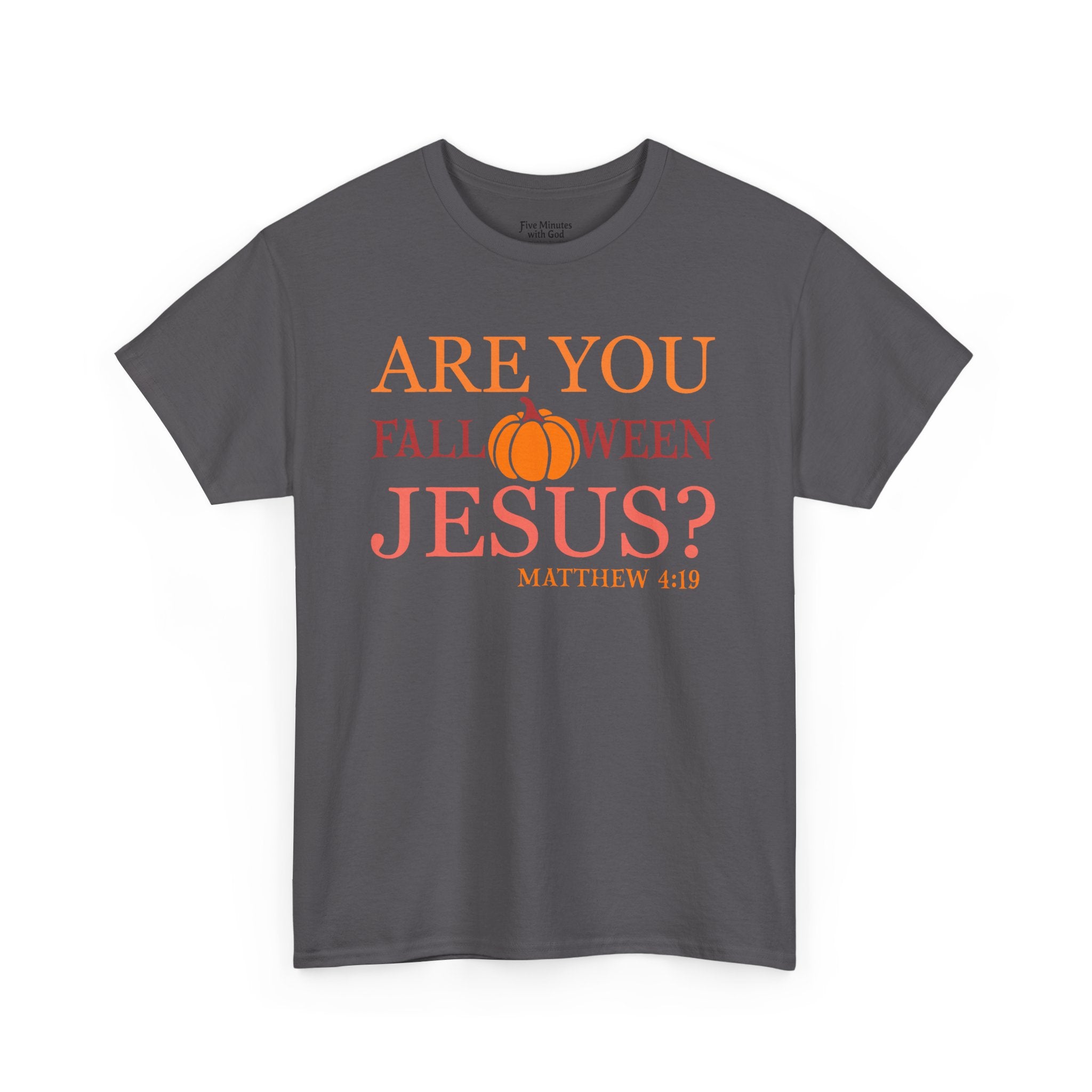 Unisex Heavy Cotton Tee - Are You Halloween Jesus? Festival Shirt, Funny Christian Tee, Fall Apparel, Halloween Party Outfit, Holiday Gift