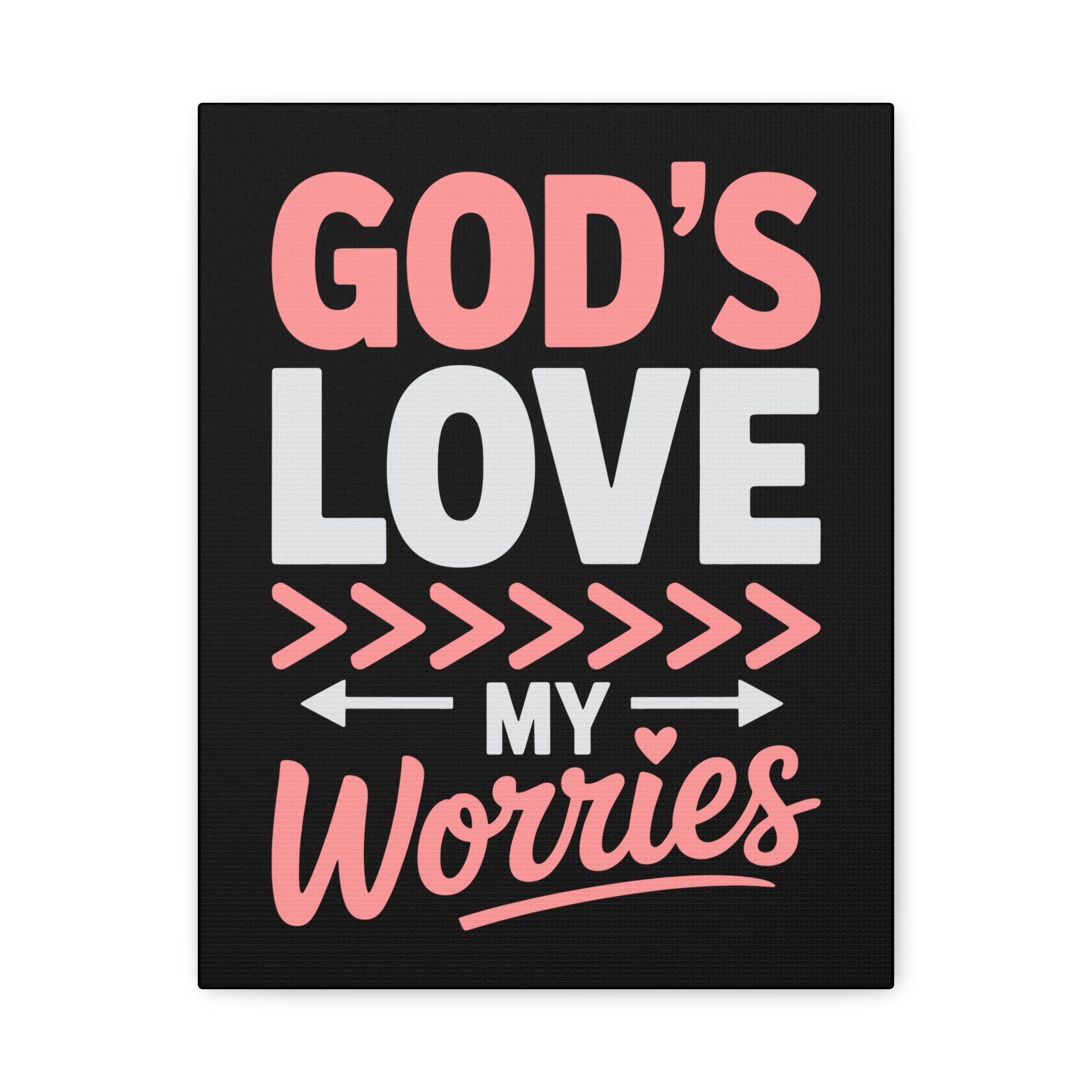 Inspirational Canvas Wall Art, Home Decor, Christian Gift, Motivational Wall Art, Stress Relief Decor, Housewarming Gift