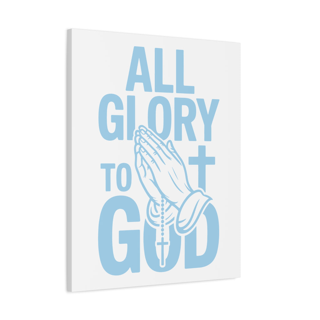Religious Wall Art Canvas Print, Christian Home Decor, Inspirational Gift, Praying Hands Artwork, Faith Decor for Church