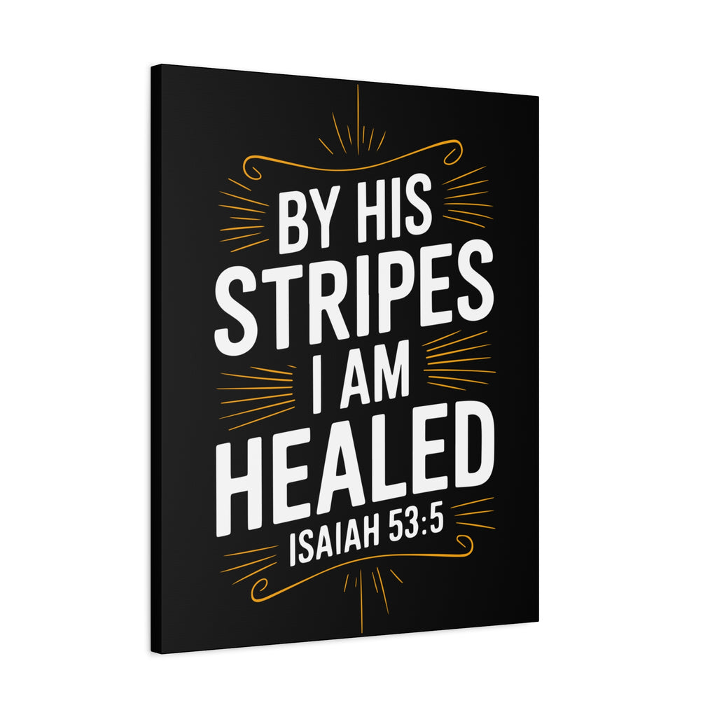 Inspirational Canvas Wall Art - Faith Decor, Christian Gift, Healing Quote, Home Decor, Modern Artwork