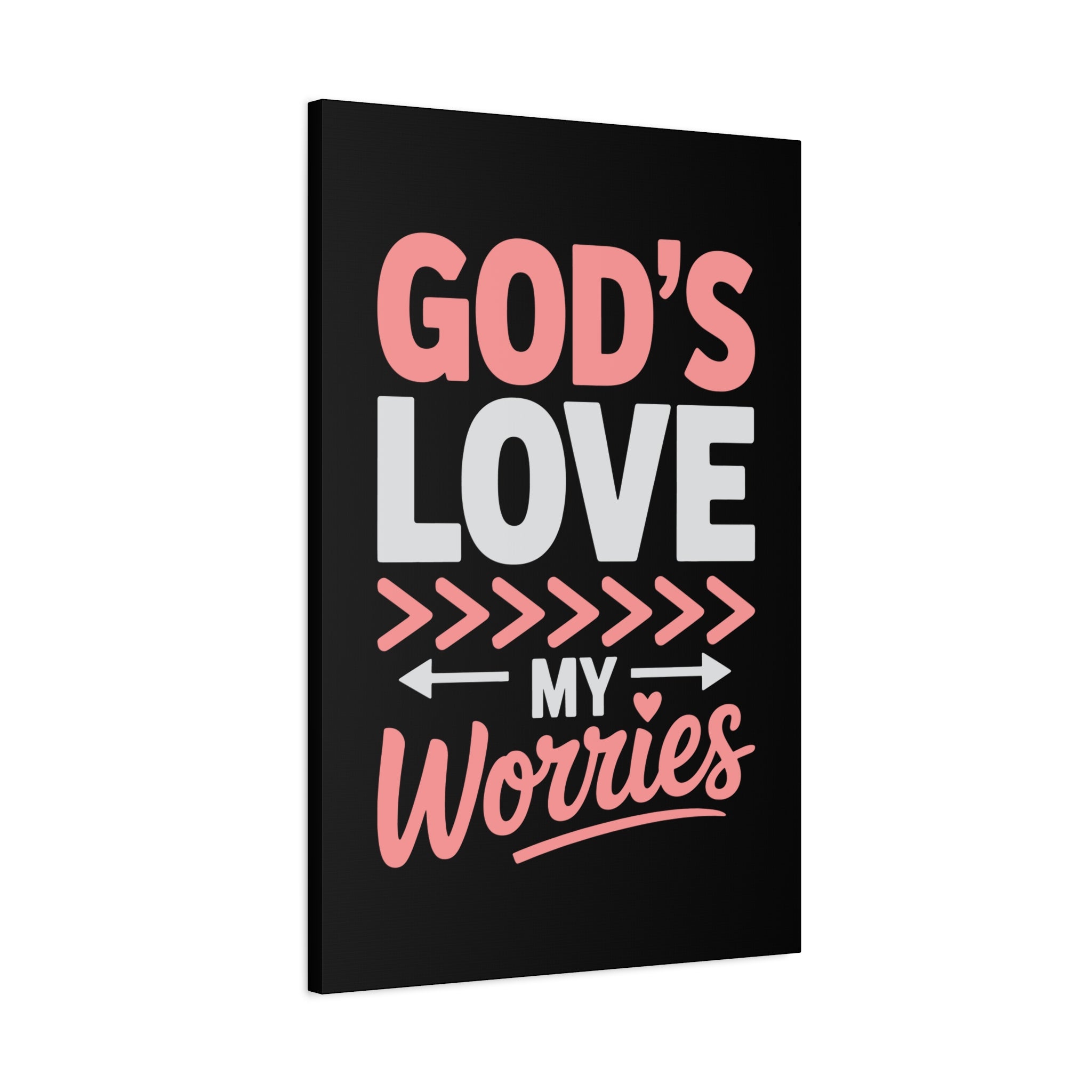 Inspirational Canvas Wall Art, Home Decor, Christian Gift, Motivational Wall Art, Stress Relief Decor, Housewarming Gift