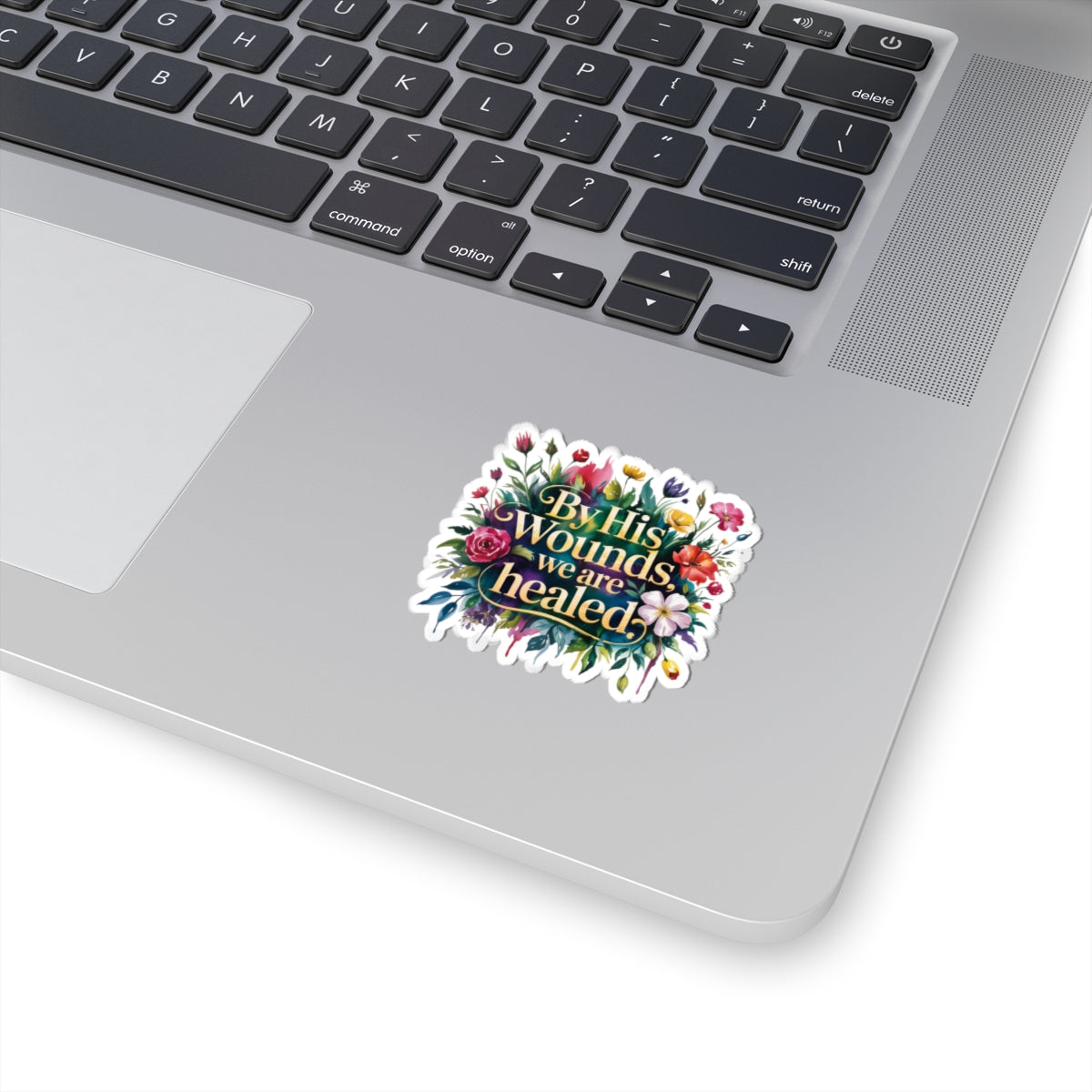 Floral Inspirational Stickers, Bible Quotes, Faith Decor, Laptop Stickers, Christian Gifts, Encouragement, Religious Decor