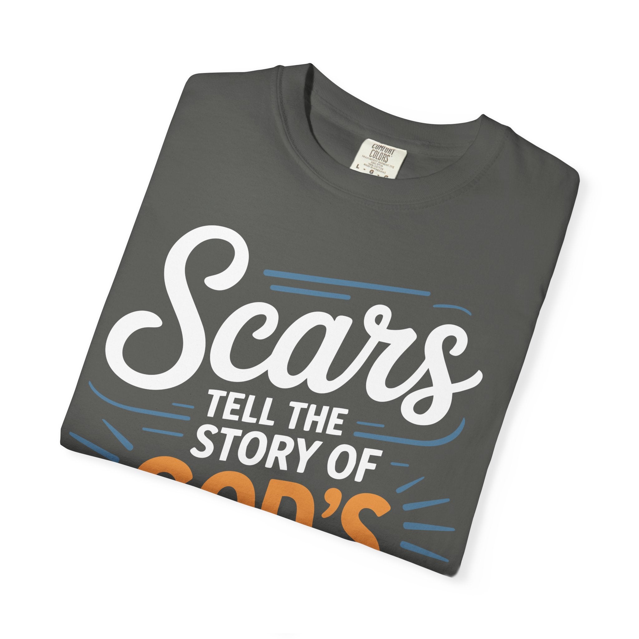 Healing Message Unisex T-Shirt - Scars Tell the Story of God's Healing