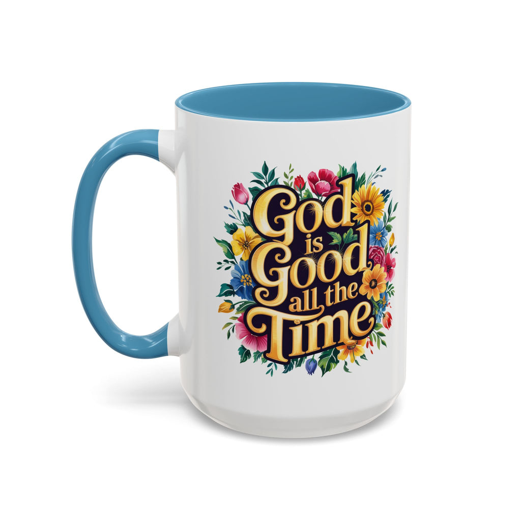 Floral Inspirational Coffee Mug - Perfect for Gifts and Home Decor, God is Good All the Time, Faith Mug, Christian Gift, Motivational [...]