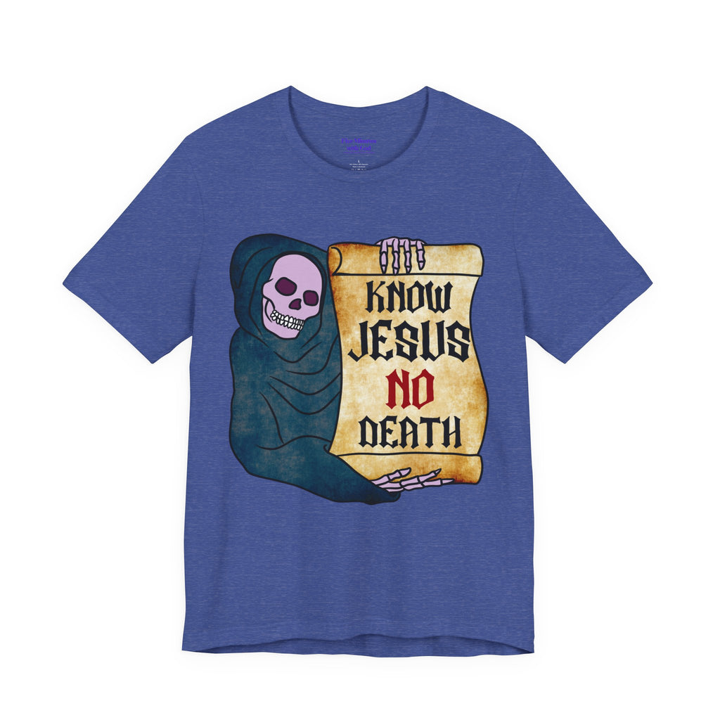 Jesus Skull Tee - Inspirational T-Shirt, Casual Wear, Spiritual Gift, Faith-Based Apparel, Unique Graphic Tee