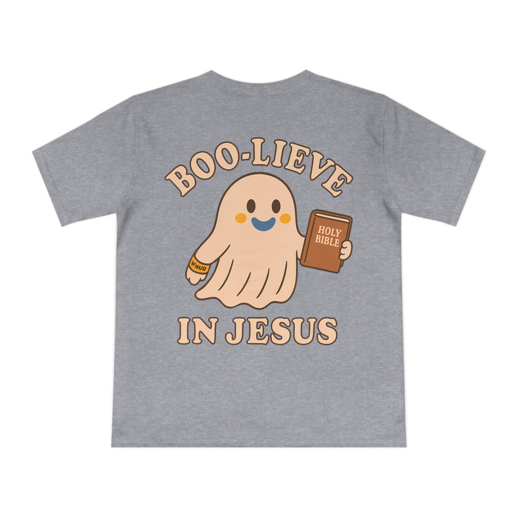 Halloween Christian T-Shirt with Fun Ghost Designs, Jesus is My Boo, Spooky Season Apparel, Faithful Holiday Shirt, Unique Gift for [...]
