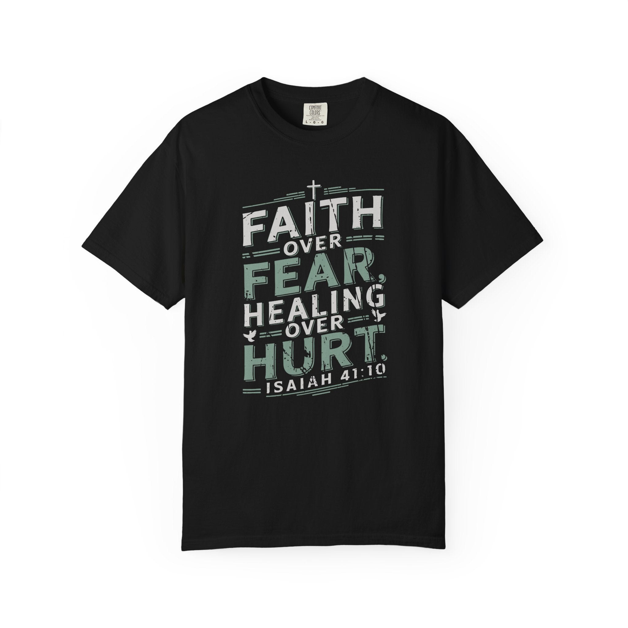 Faith Over Fear T-Shirt - Inspirational Unisex Tee