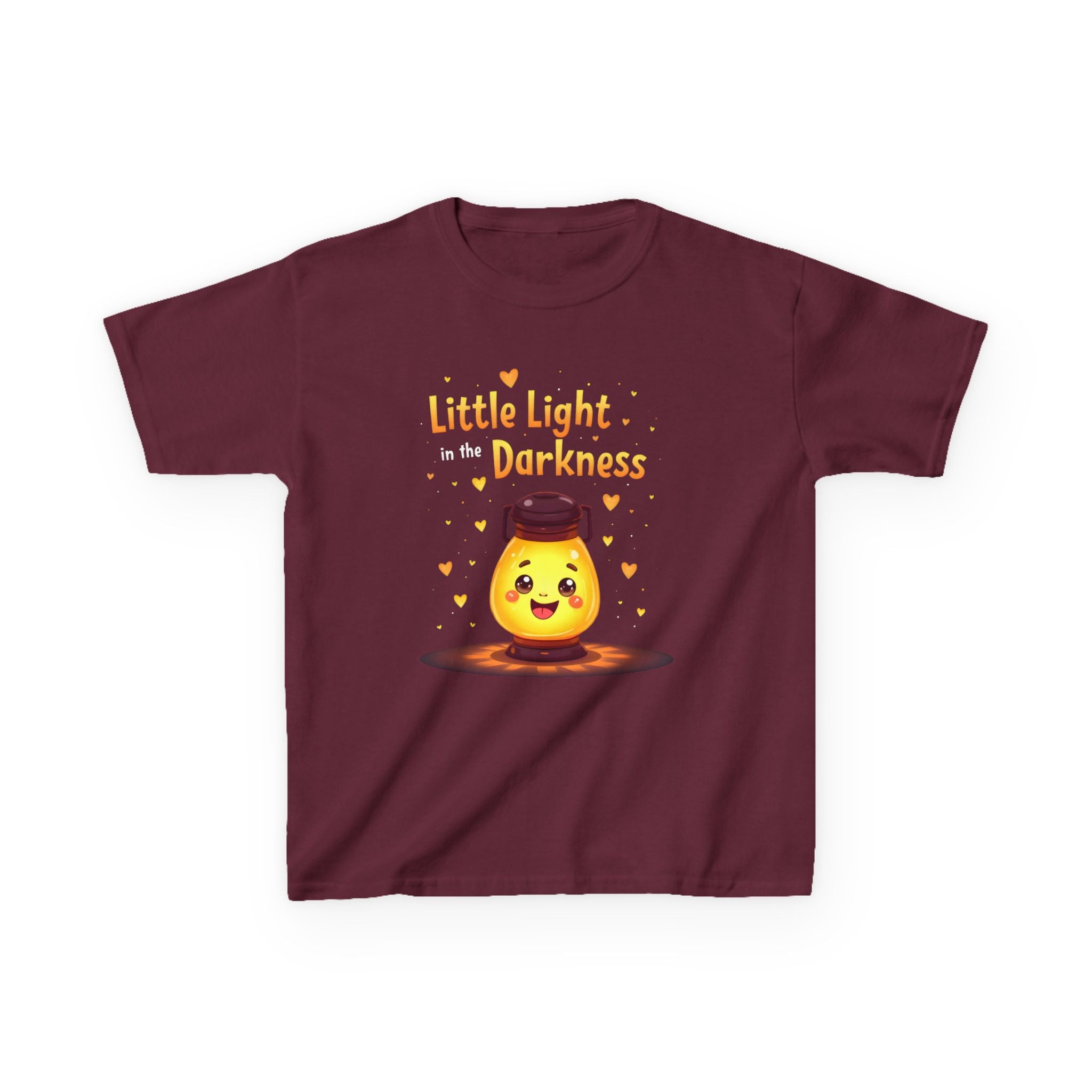 Light in the Darkness Tee - Uplifting Short Sleeve T-Shirt, Fun Gift for Kids, Brighten Their Day, Perfect for Birthdays, Encouragement, kids
