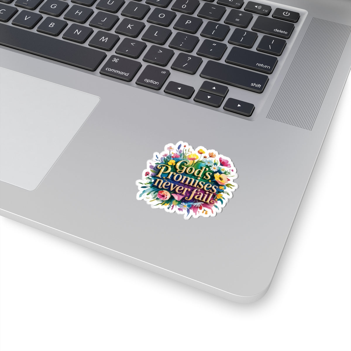Colorful Faith-Inspired Kiss-Cut Stickers, Floral Stickers, God's Promises, Inspirational Art, Journaling Supplies, Gift for Friends