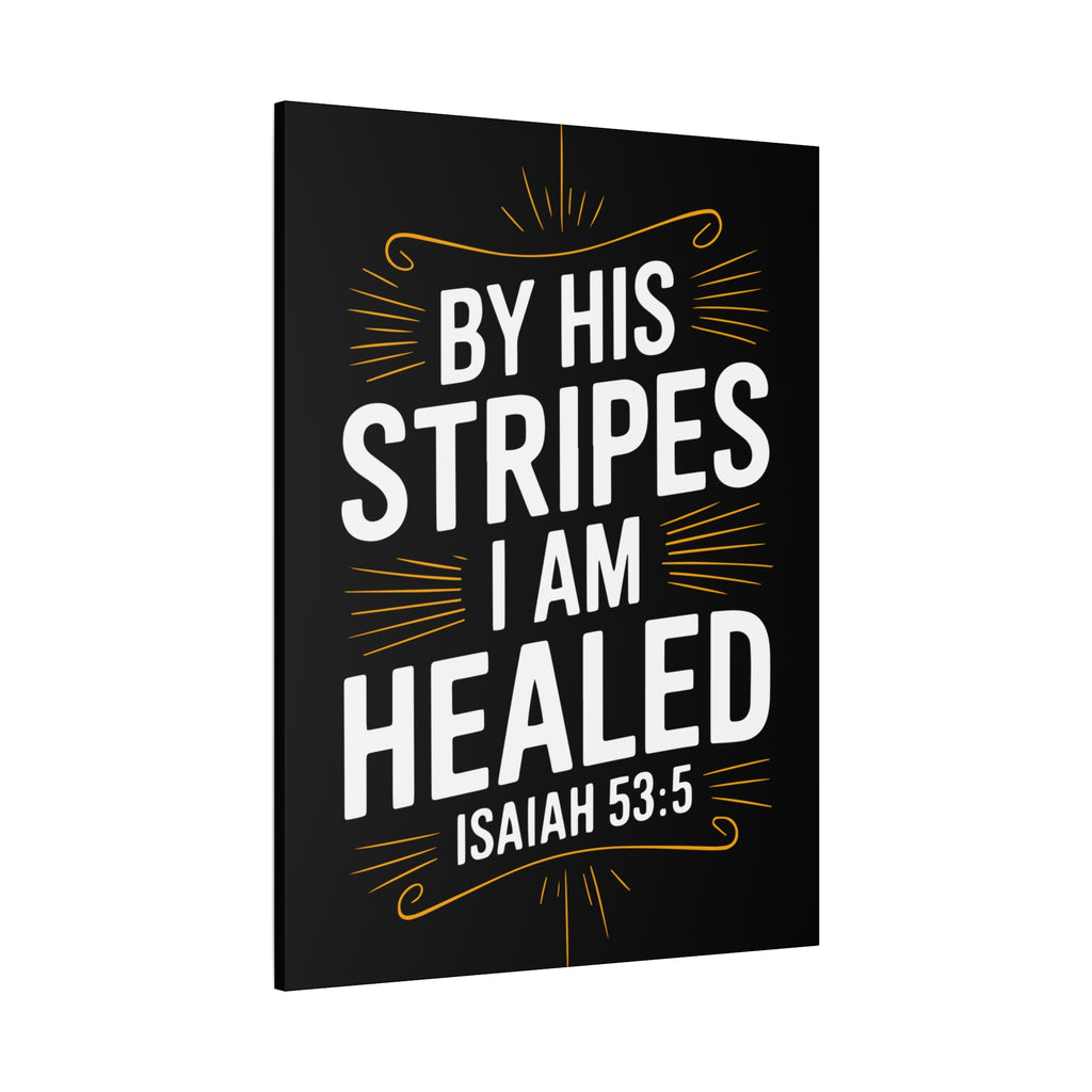 Inspirational Canvas Wall Art - Faith Decor, Christian Gift, Healing Quote, Home Decor, Modern Artwork