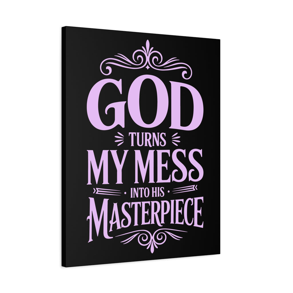 Inspirational Canvas Wall Art, Home Decor, Christian Gift, Motivational Wall Art, Faith-Based Decoration, Room Aesthetic, Gift for Her