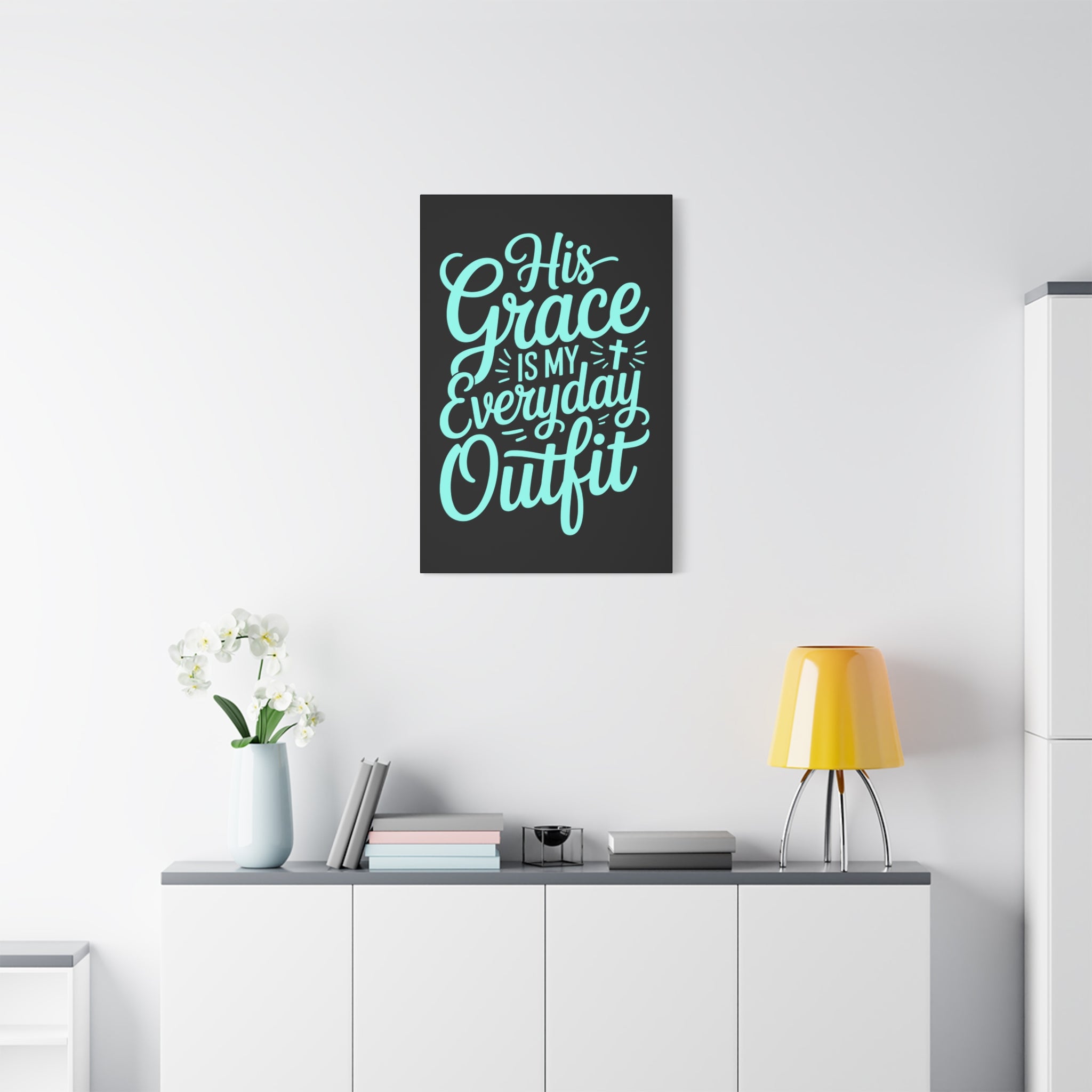 Inspirational Wall Art Canvas, Faith Decor, Religious Home Decor, Meaningful Gift, Everyday Motivation