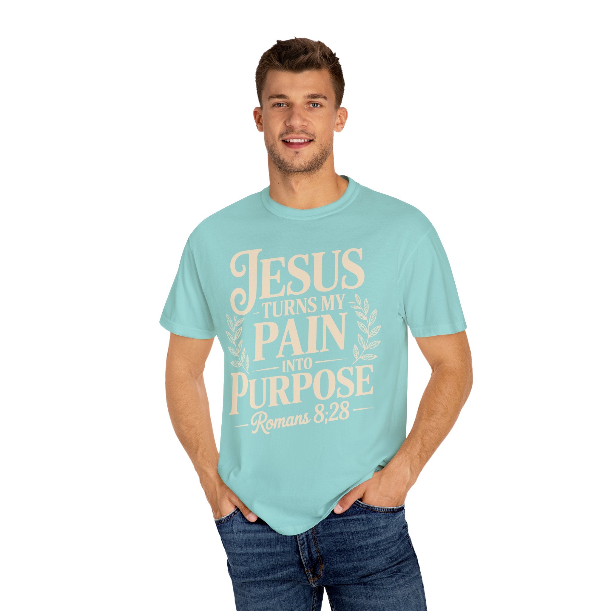 Jesus Inspired Unisex T-Shirt- Jesus Turns My Pain Into Purpose